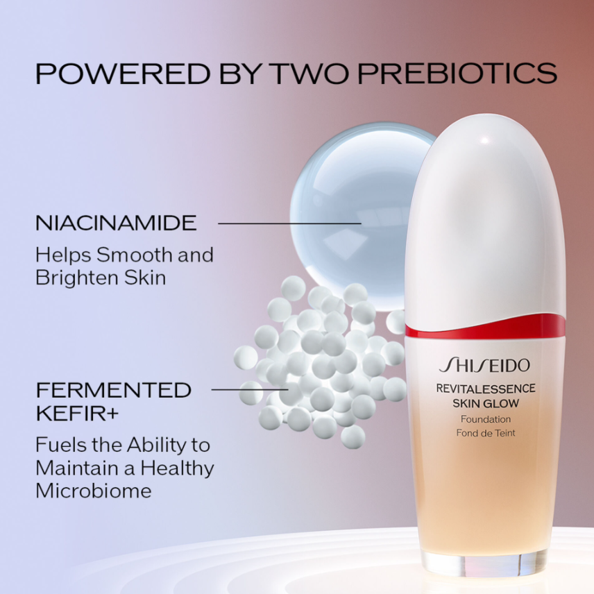 Shiseido Revitalessence Skin Glow Foundation SPF30 420 Bronze 30ml