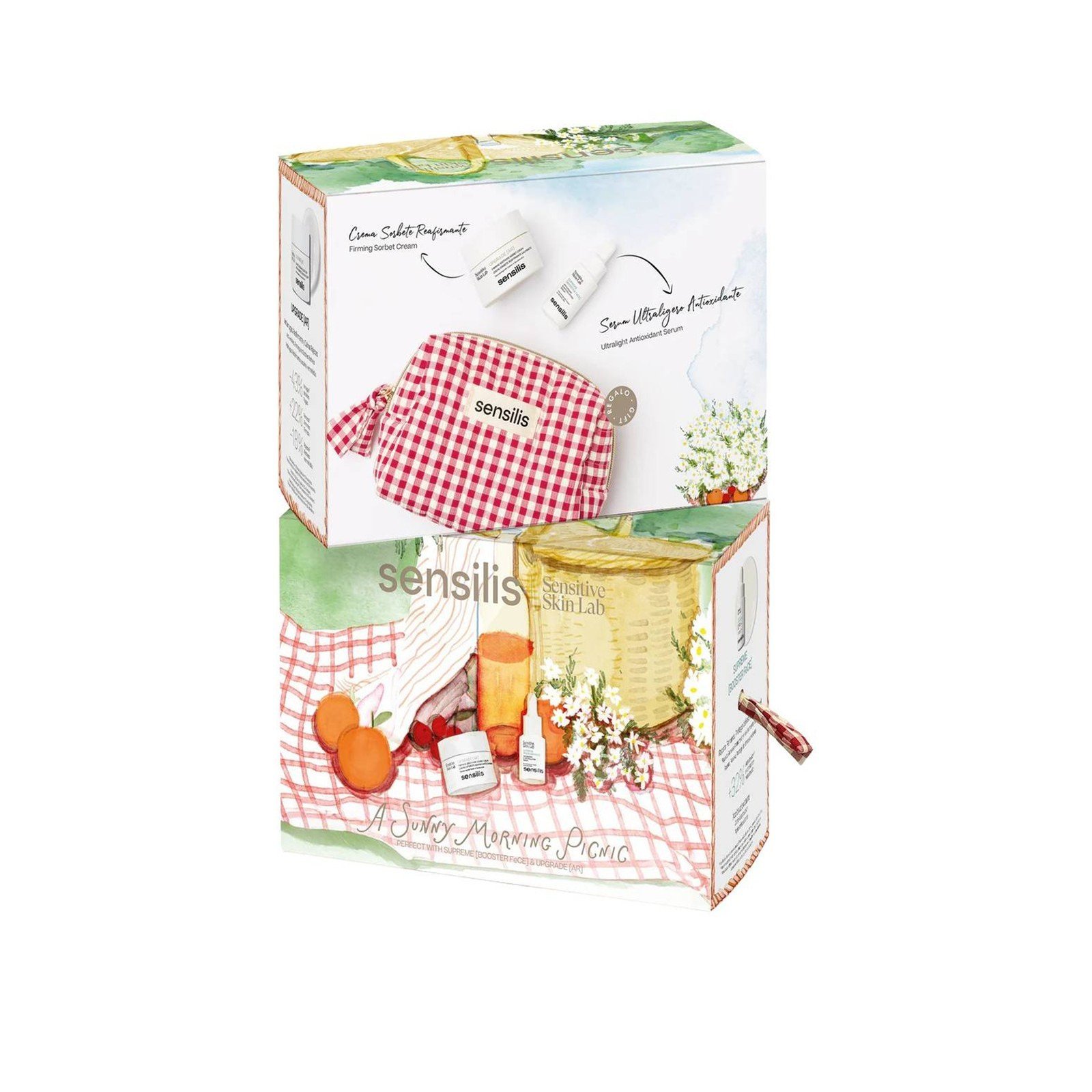 مجموعة هدية Sensilis A Sunny Morning Picnic Perfect مع Supreme [Booster FeCE] وUpgrade [AR]