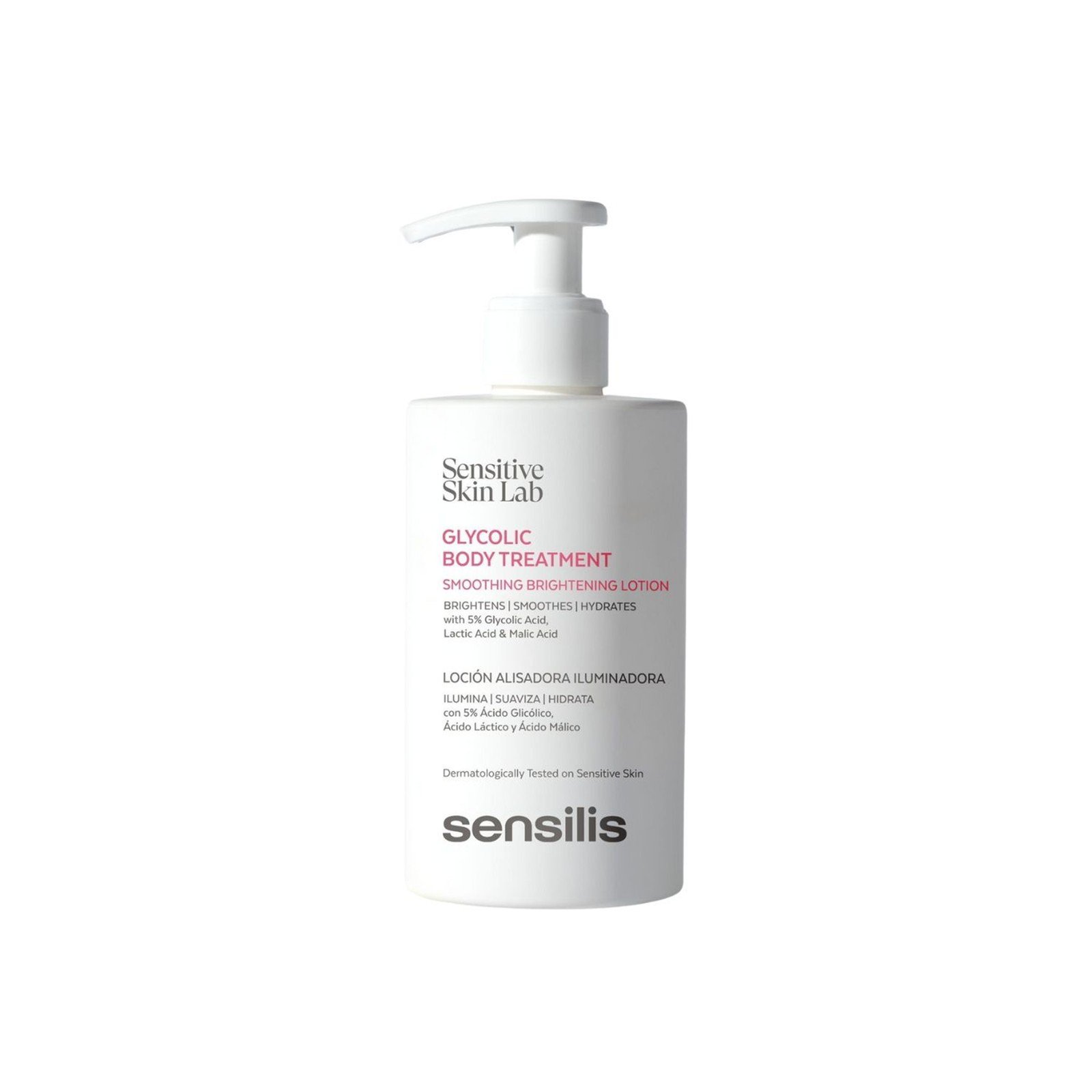 Sensilis Glycolic Body Treatment Smoothing Brightening Lotion 200ml