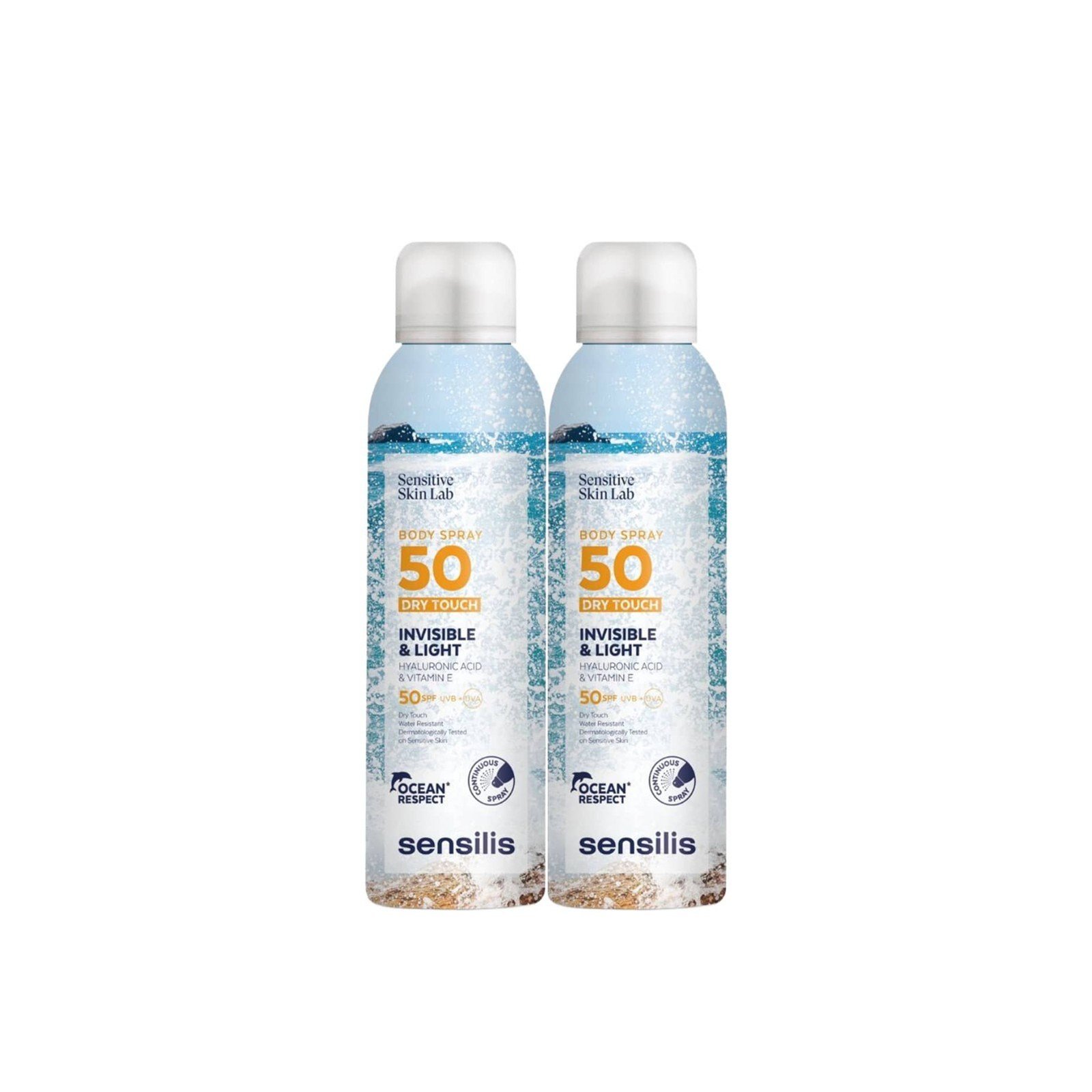 Sensilis Invisible & Light Spray Corpo Tocco Secco SPF50
