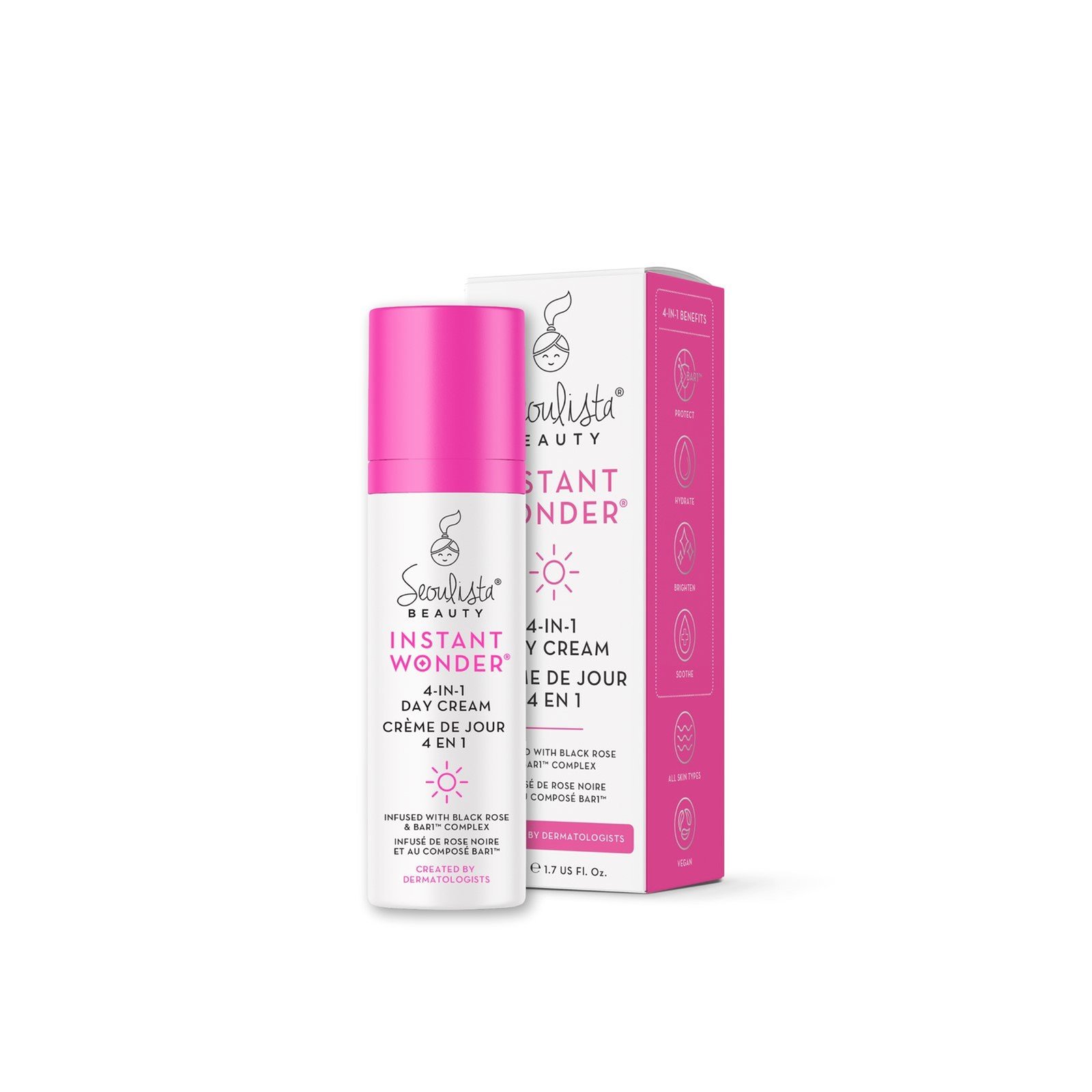 Seoulista Beauty Instant Wonder Crème de Jour 4-En-1 50ml