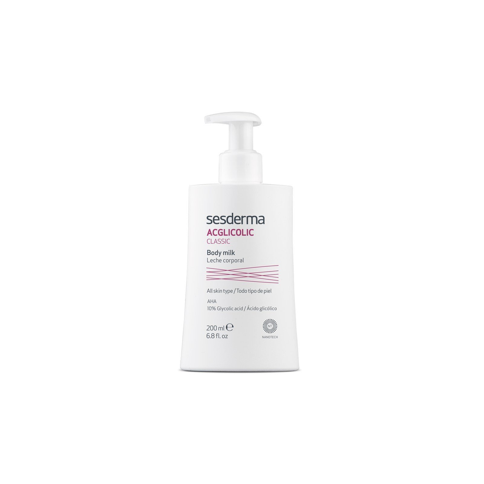 Sesderma Acglicolic Classic حليب الجسم المضاد للشيخوخة 200ml