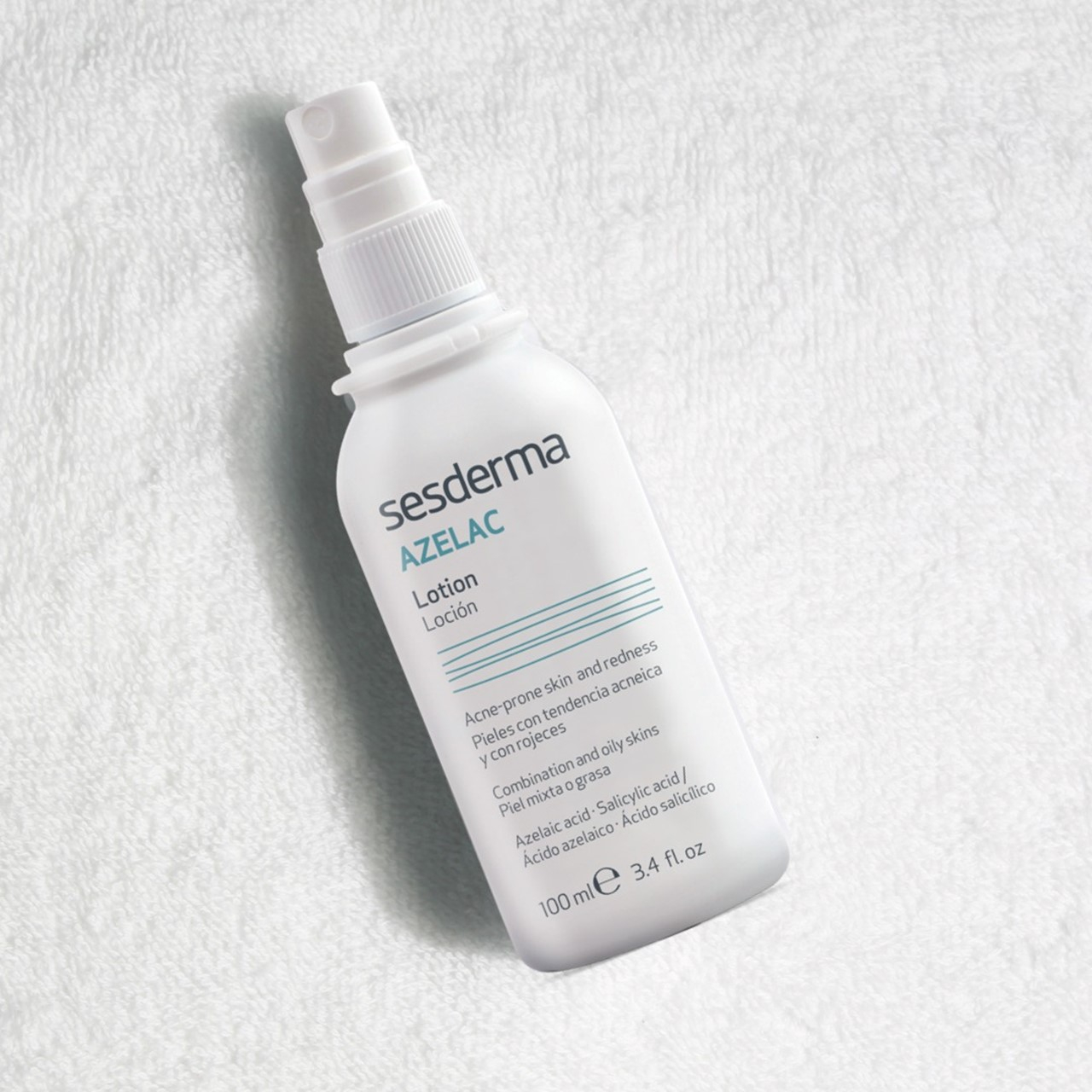 Sesderma Azelac Loción para Rostro, Cuerpo y Cabello Ácido Azelaico Spray 100ml