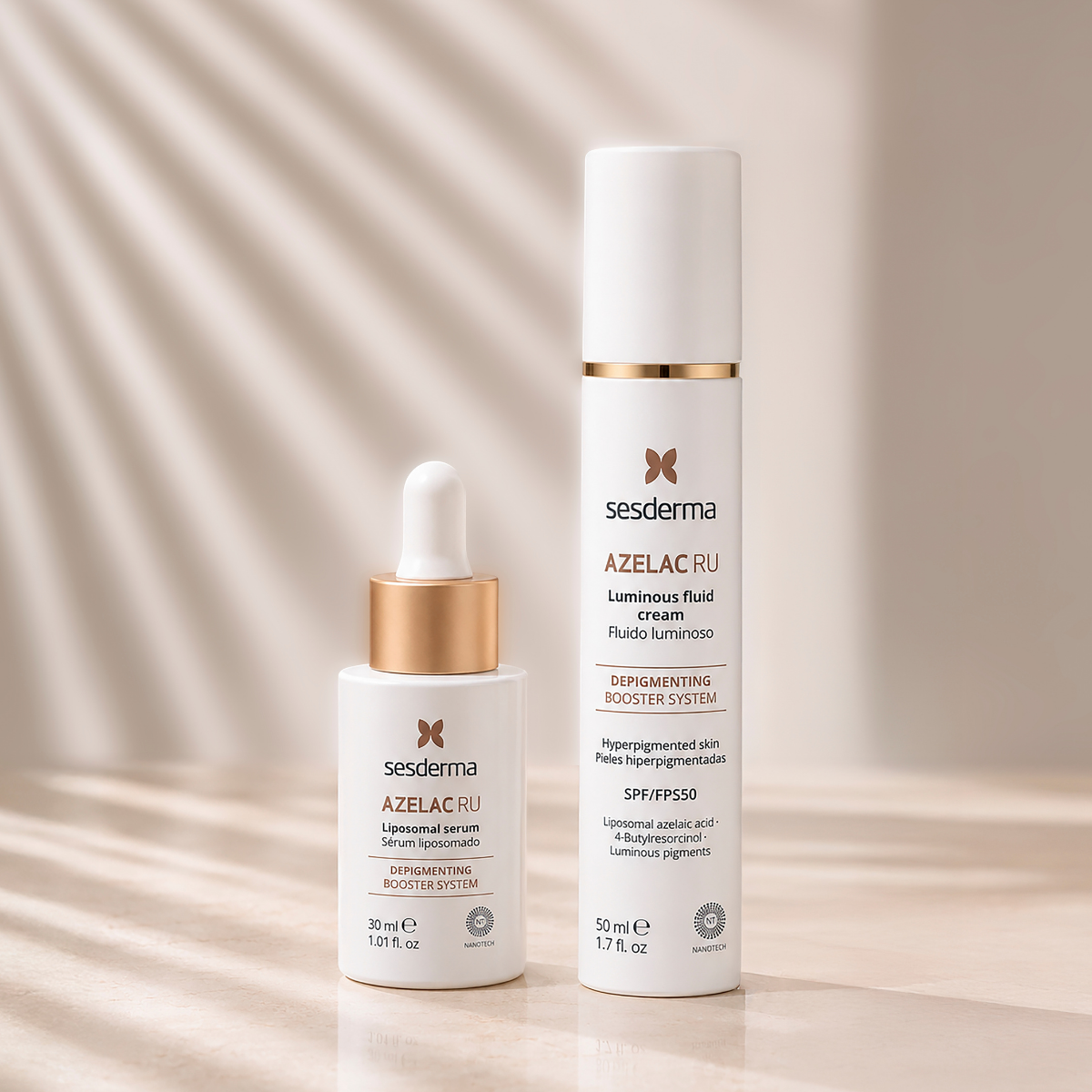 Sesderma Azelac RU Liposomal Serum Depigmenting Booster System Dark Spots 30ml
