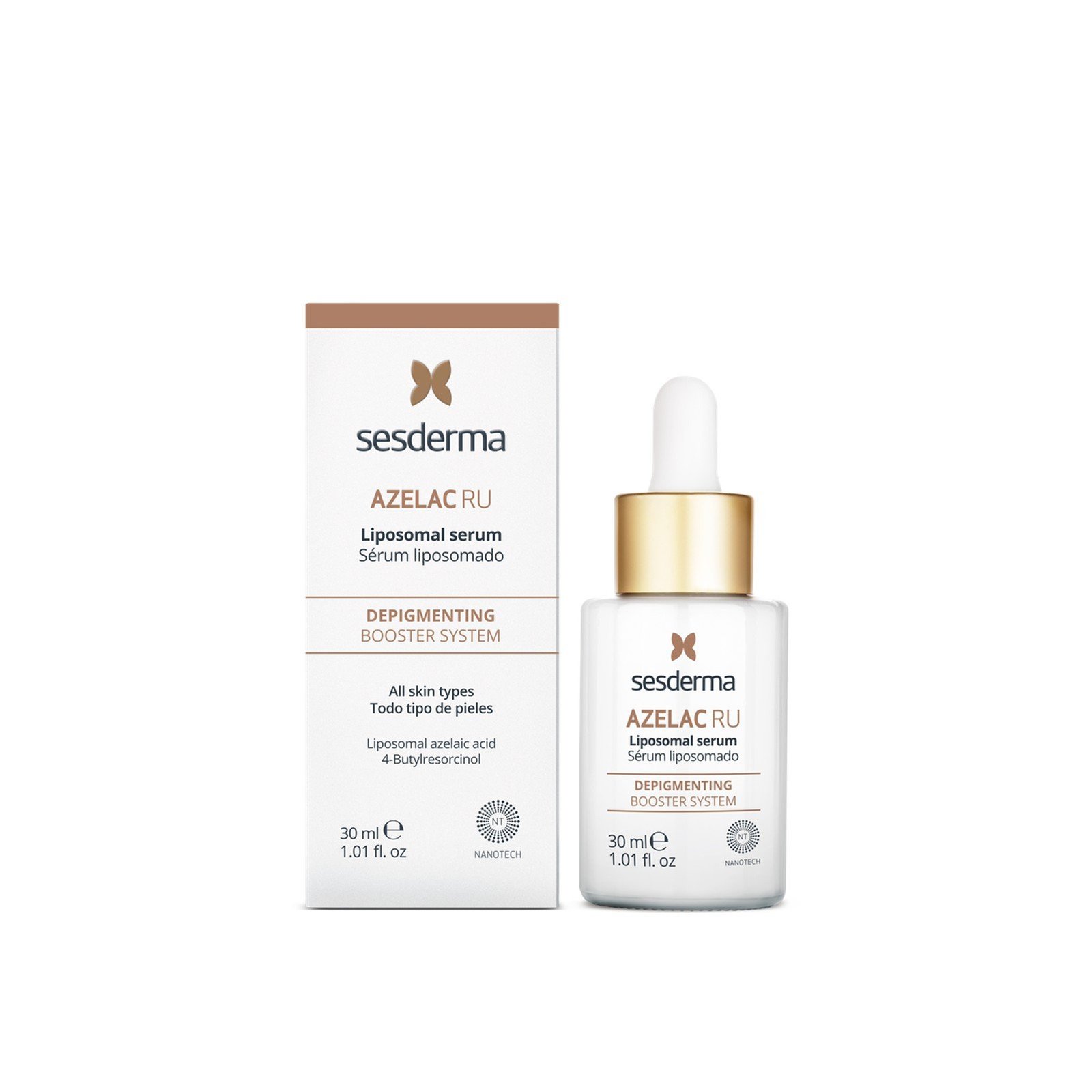 Sesderma Azelac RU Liposomal Serum Depigmenting Booster System Dark Spots 30ml