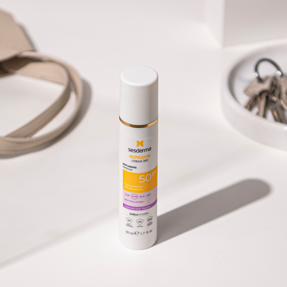 Sesderma Repaskin Urban 365 Anti-Aging Facial Sunscreen SPF50 50ml