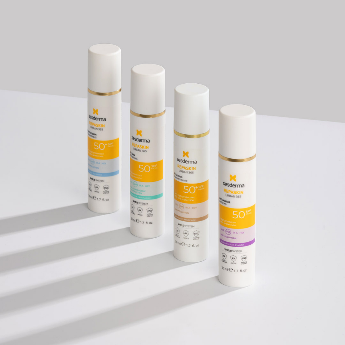 Sesderma Repaskin Urban 365 Sensitive Skin Sunscreen SPF50+ 50ml