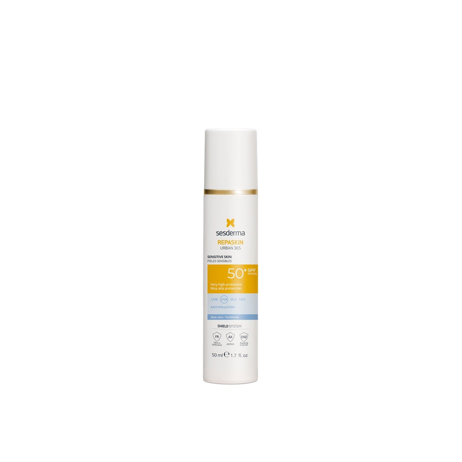 Sesderma Repaskin Urban 365 Sensitive Skin Sunscreen SPF50+ 50ml (1.7floz)