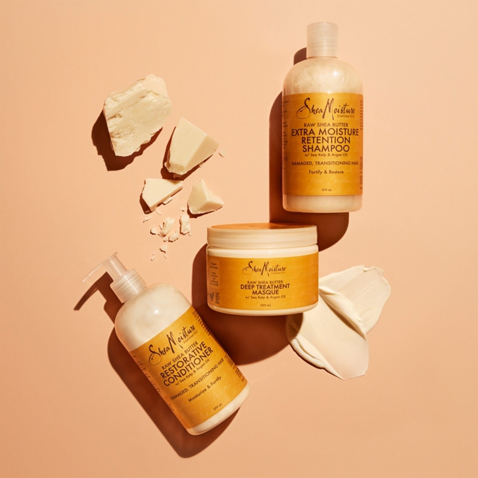 Shea Moisture Deep Moisturizing Condicionador Raw Shea Butter 384ml