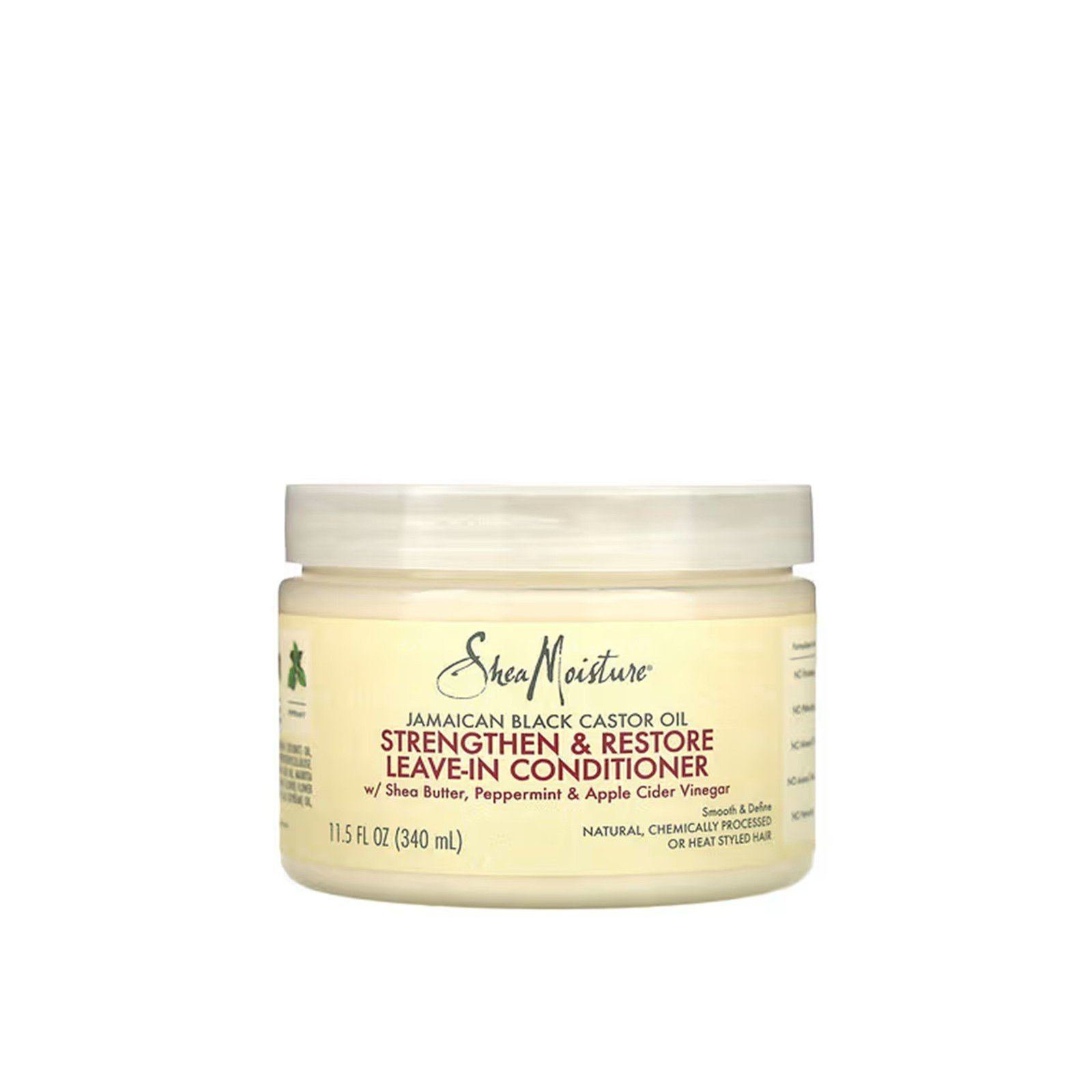 Shea Moisture Strengthen & Restore Leave-In Condicionador Jamaican Black Castor Oil 340ml