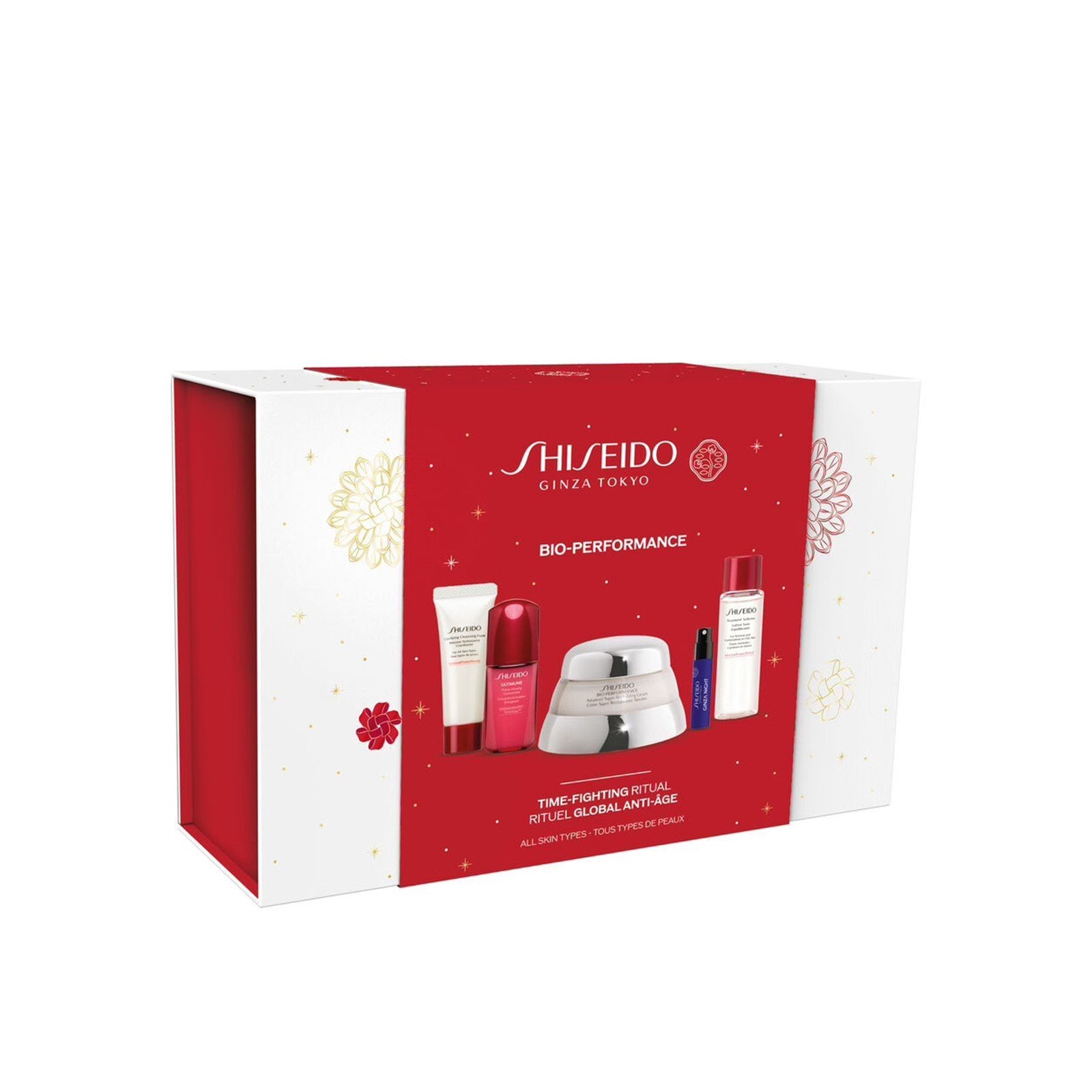 Shiseido Bio-Performance Time-Fighting Ritual طقم هدية