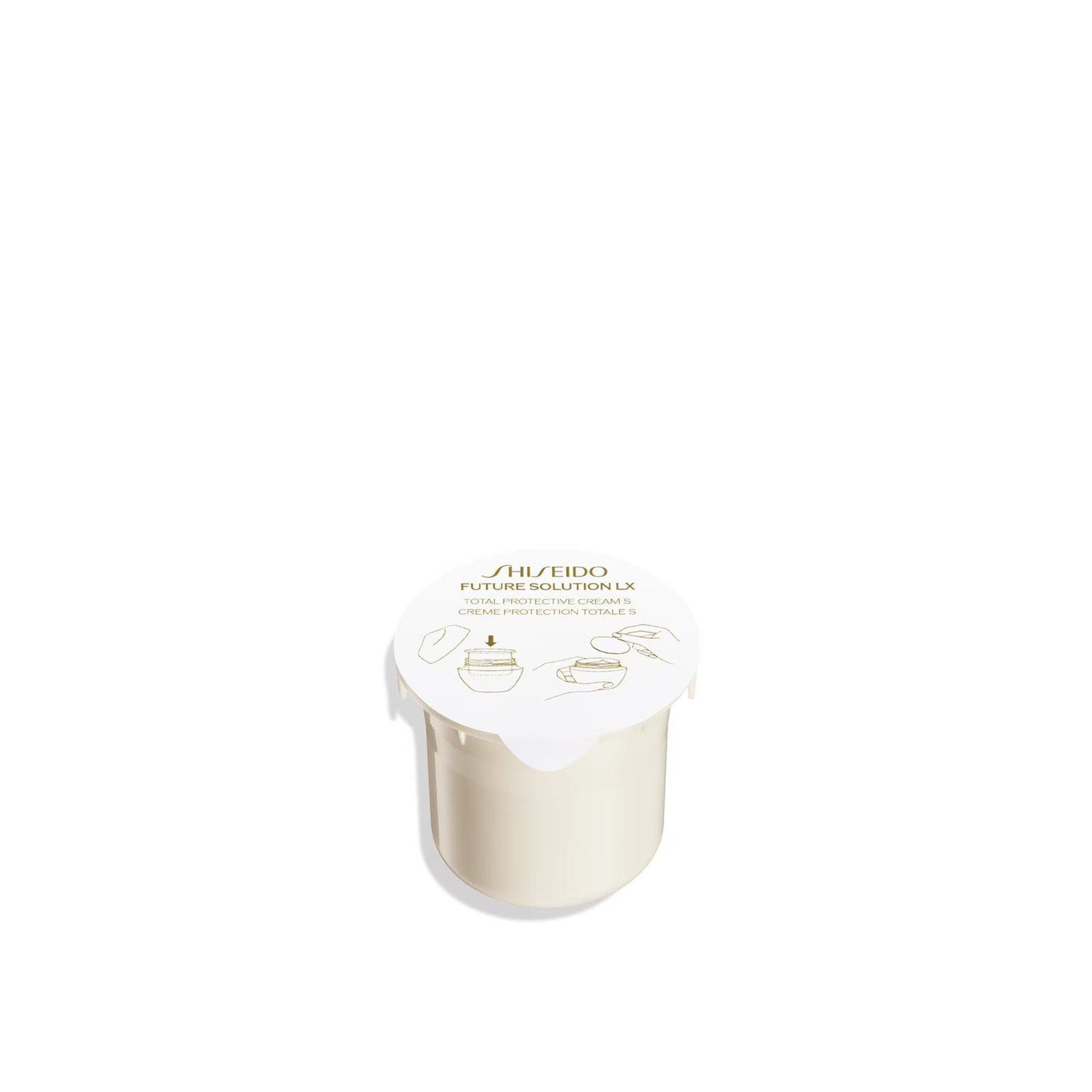 Shiseido Future Solution LX كريم واقٍ شامل SPF30 عبوة إعادة تعبئة 50ml