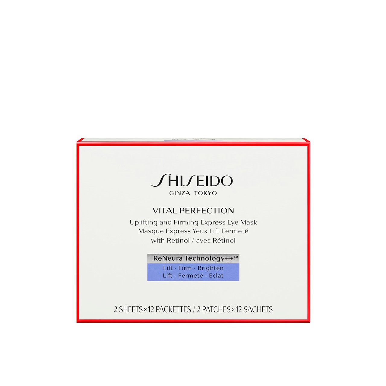 Shiseido Vital Perfection Uplifting & Firming Express Eye Mask x24