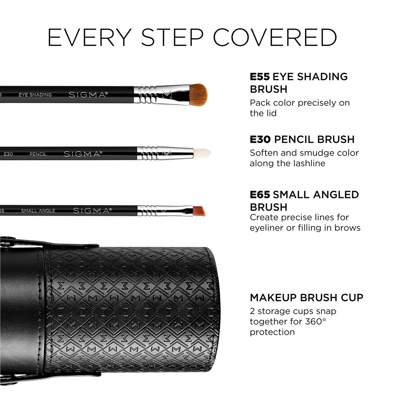 Sigma Beauty Essential Travel Brush Set