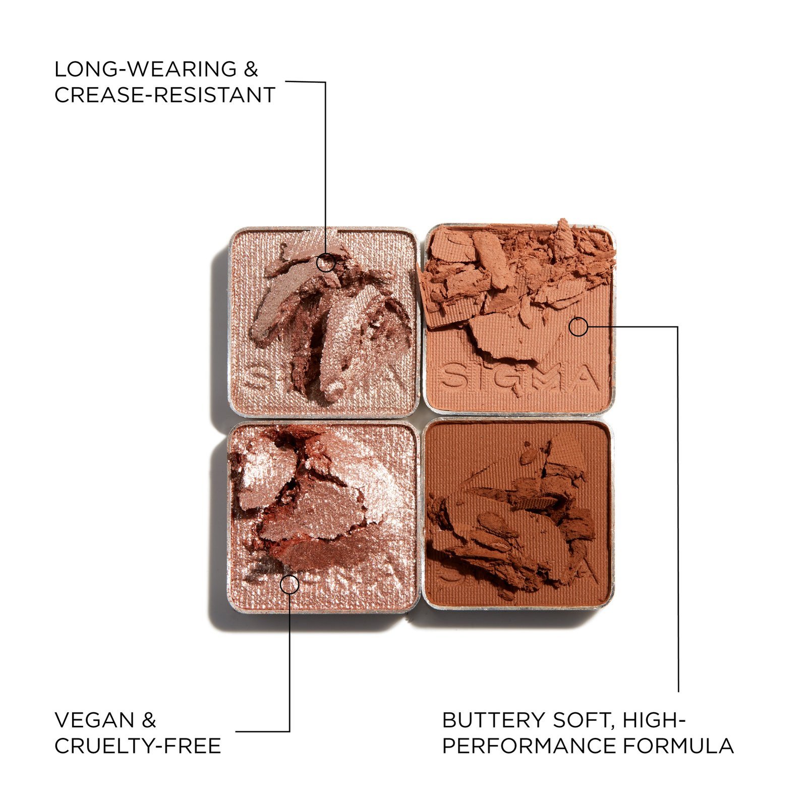 Sigma Beauty Peach Pie Eyeshadow Quad