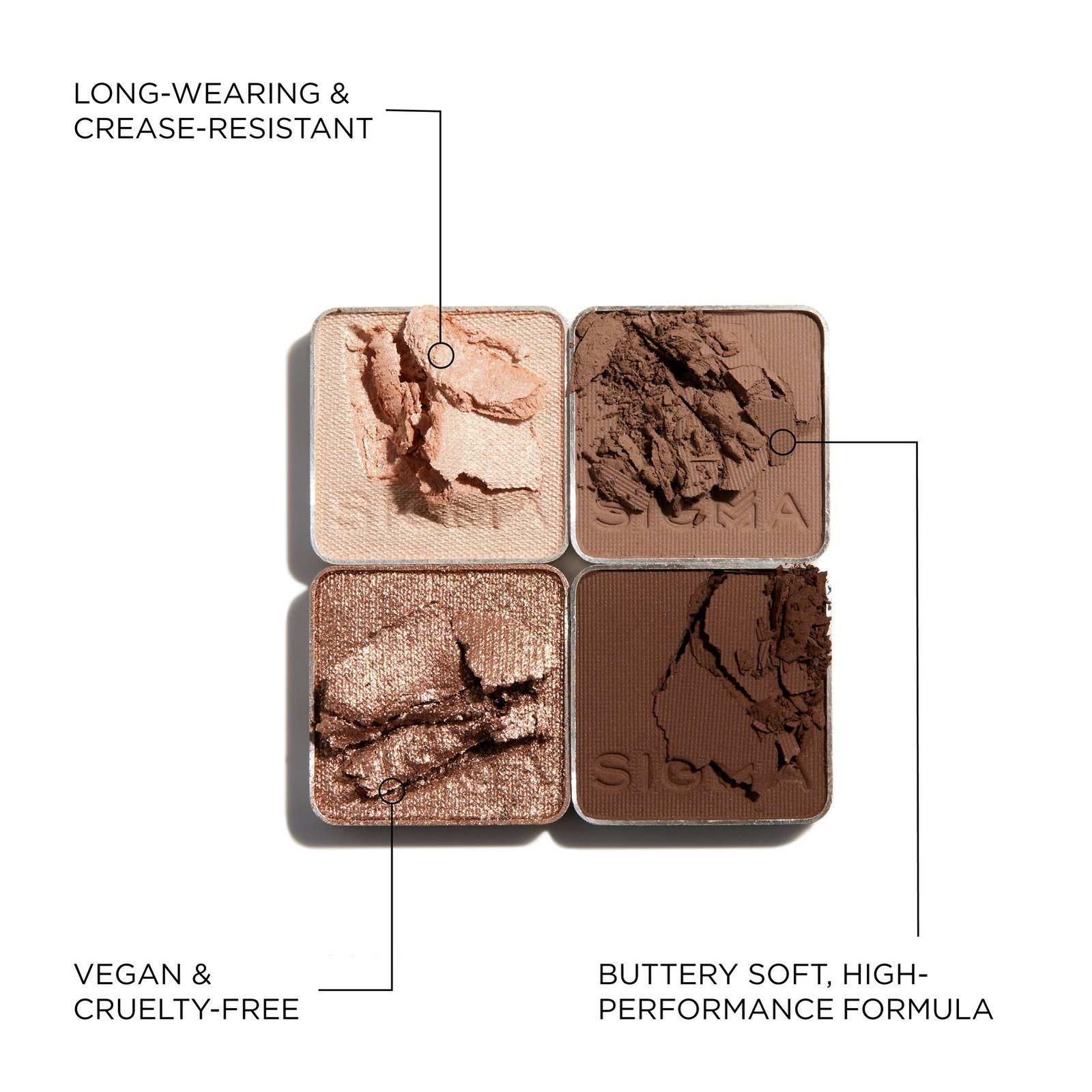 Sigma Beauty Tiramisu Eyeshadow Quad
