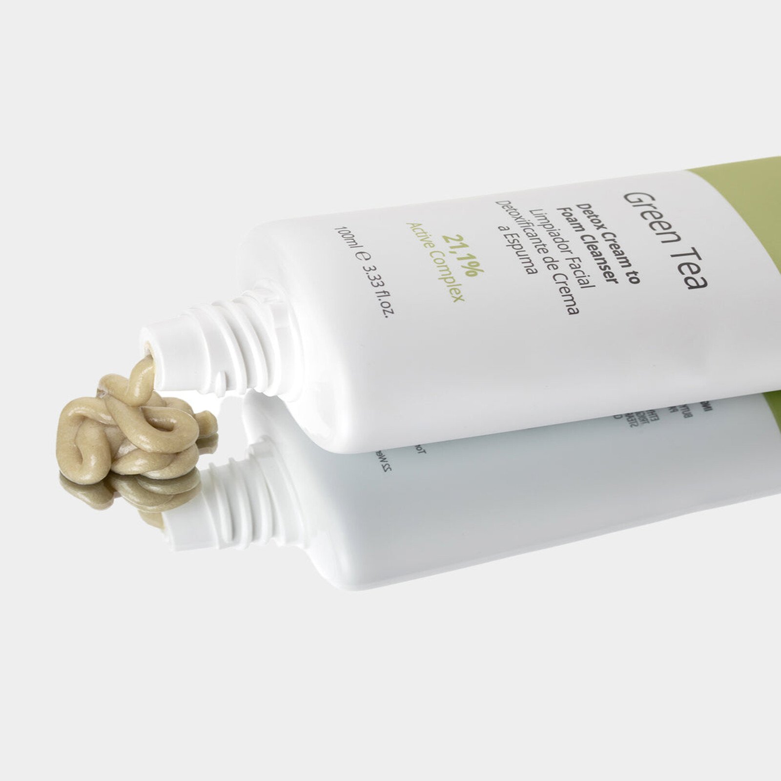 Skin Generics غسول التنظيف بالشاي الأخضر لإزالة السموم من كريم إلى رغوة 100ml