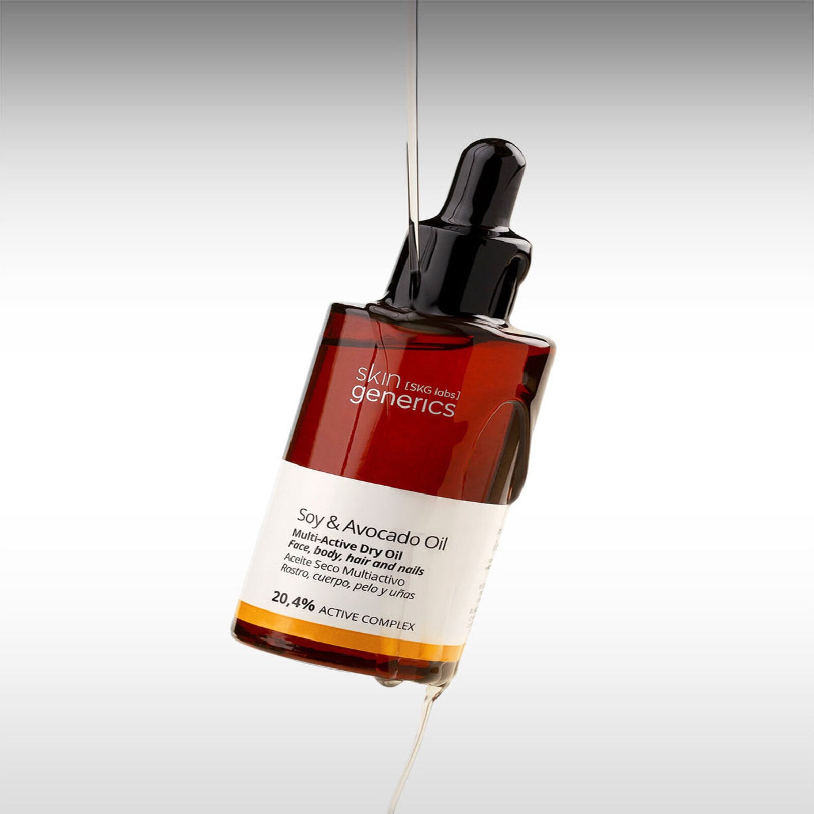 Skin Generics Huile Sèche Multi-Active à l'Huile de Soja & Avocat 50ml