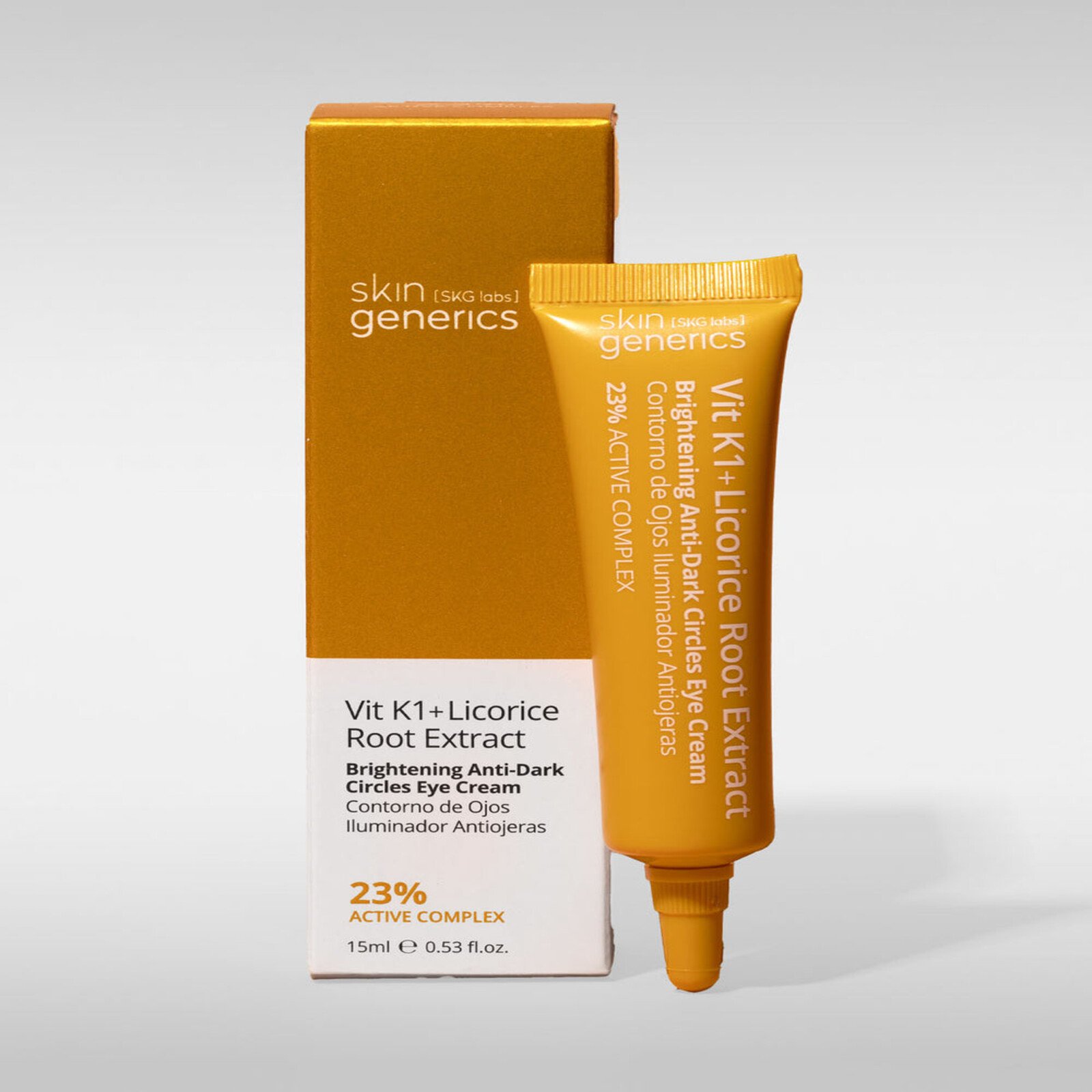 Skin Generics Vit K1 + Licorice Root Extract Brightening Anti-Dark Circles Eye Cream 15ml