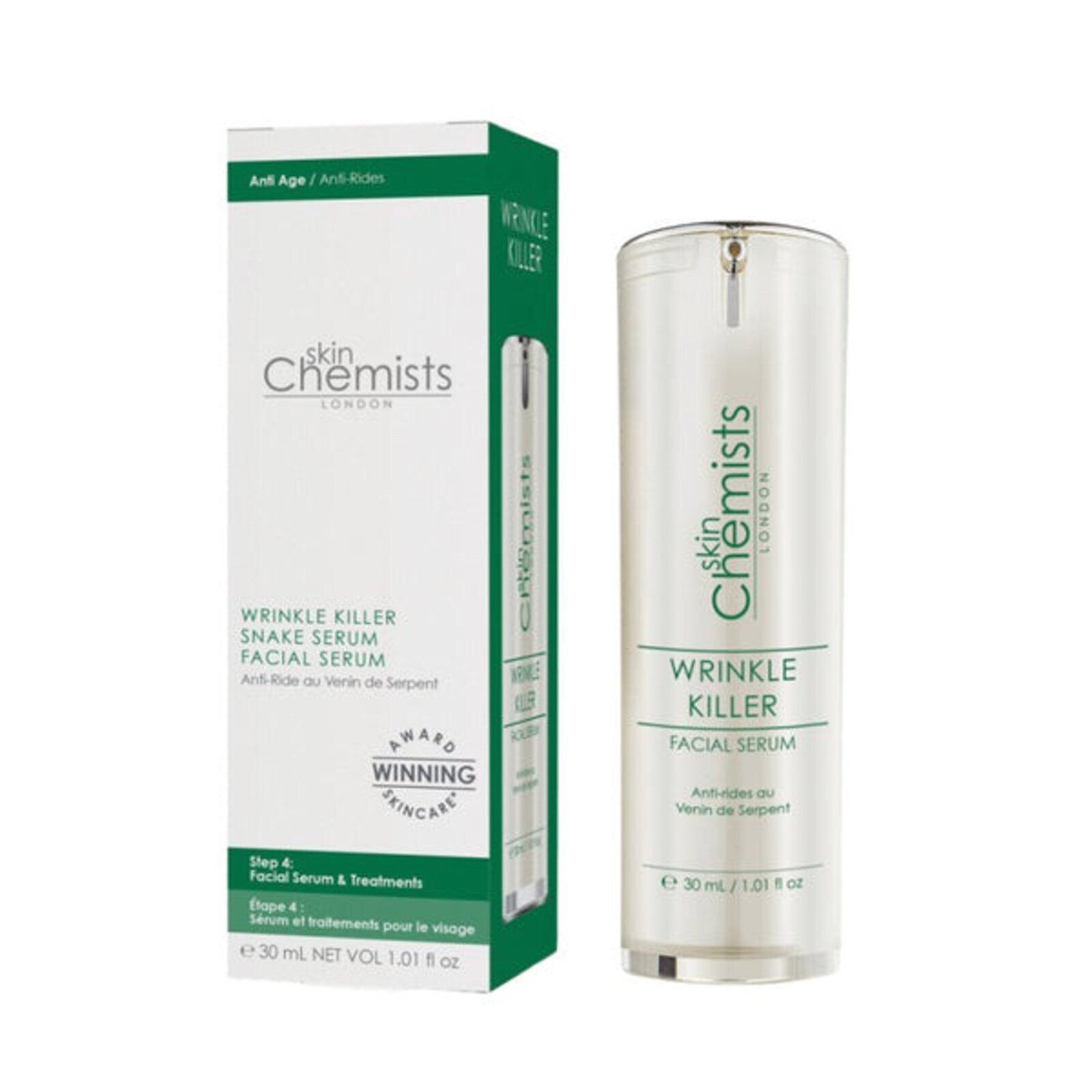 skinChemists Wrinkle Killer Facial Serum 30ml