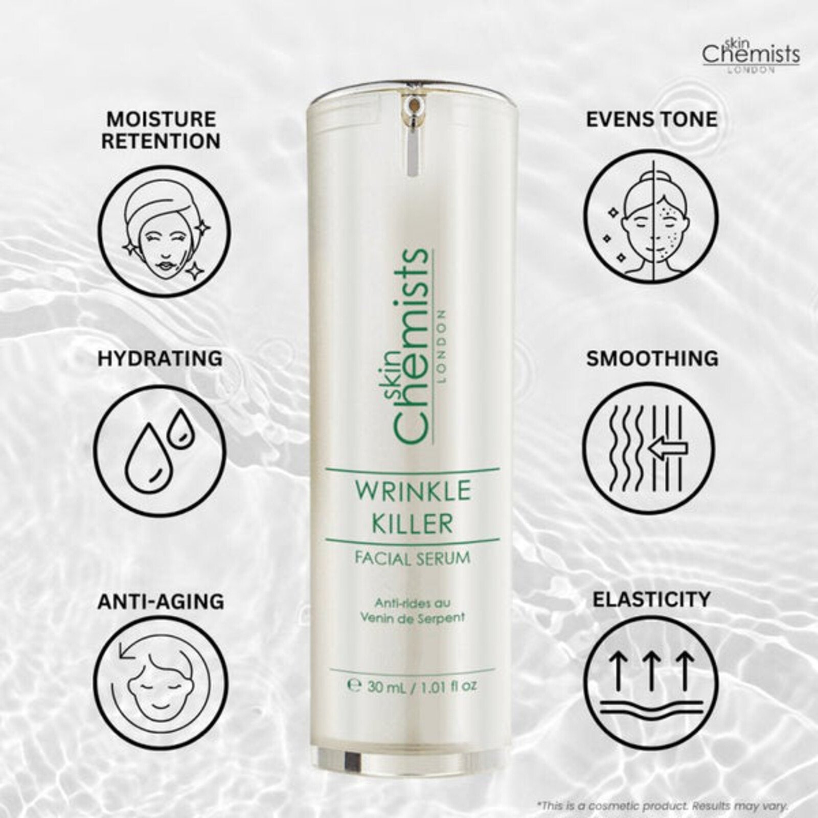 skinChemists Wrinkle Killer Facial Serum 30ml
