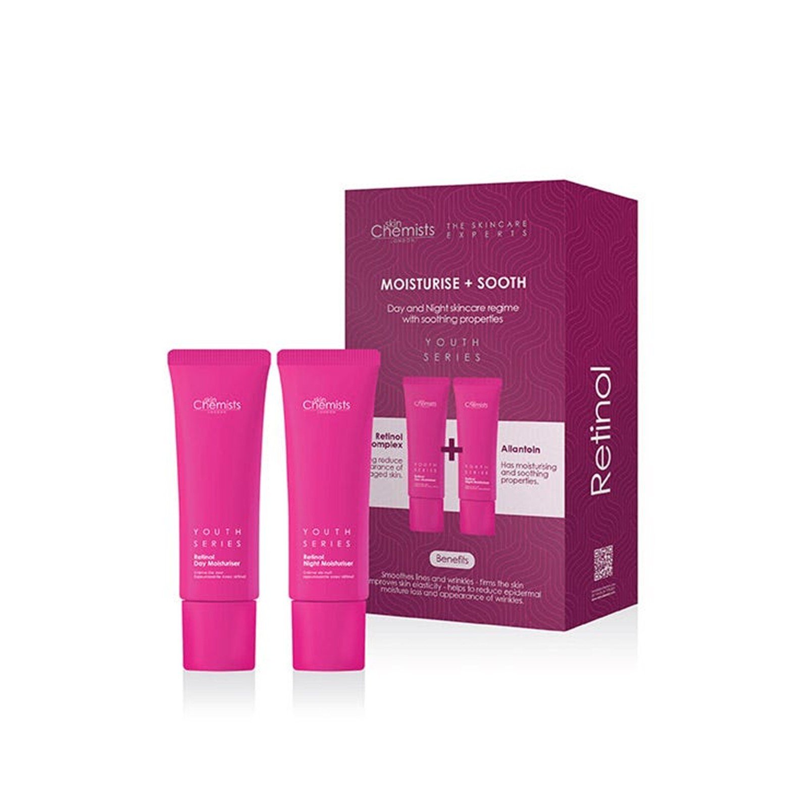 skinChemists Youth Series Retinol Hidratante + Calmante Set