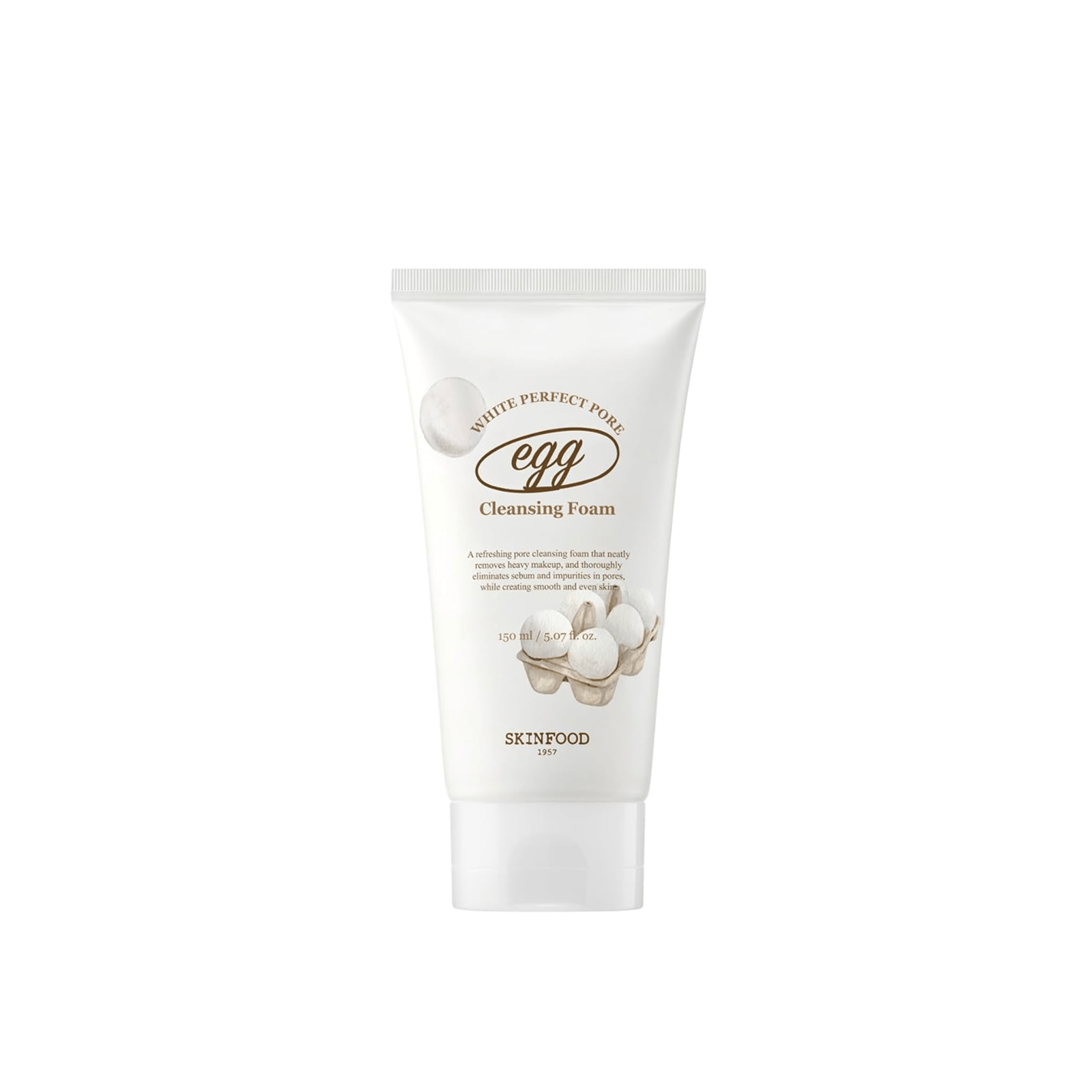 SKINFOOD Egg White Espuma Limpiadora Perfeccionadora de Poros 150ml
