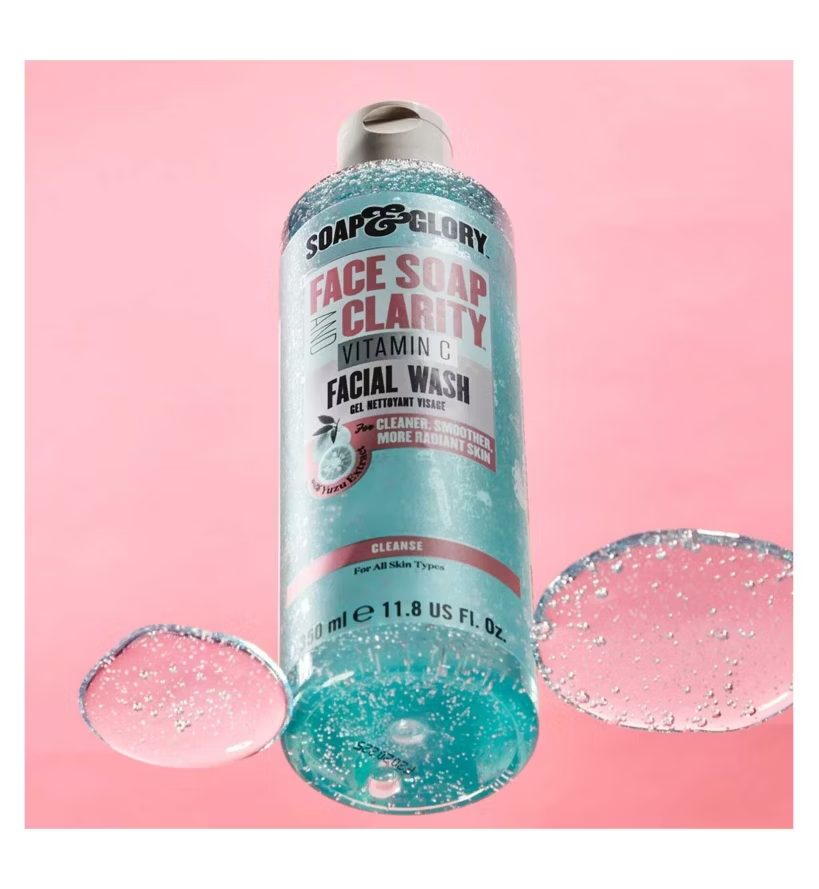 Soap & Glory Face Soap and Clarity Vitamin C Facial Wash 350ml