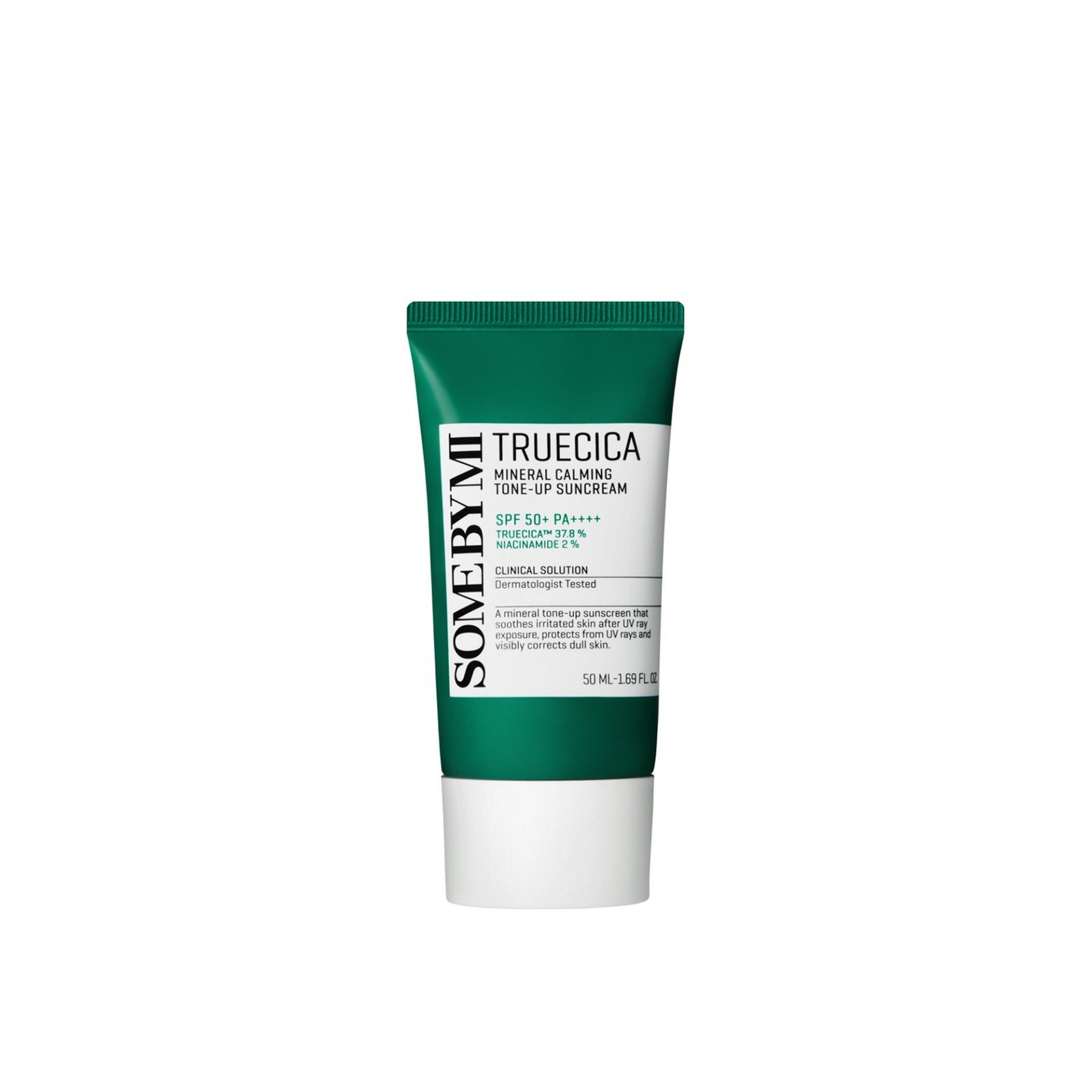 Some By Mi Truecica Mineralny Łagodzący Krem Przeciwsłoneczny Rozświetlający SPF50+ 50ml