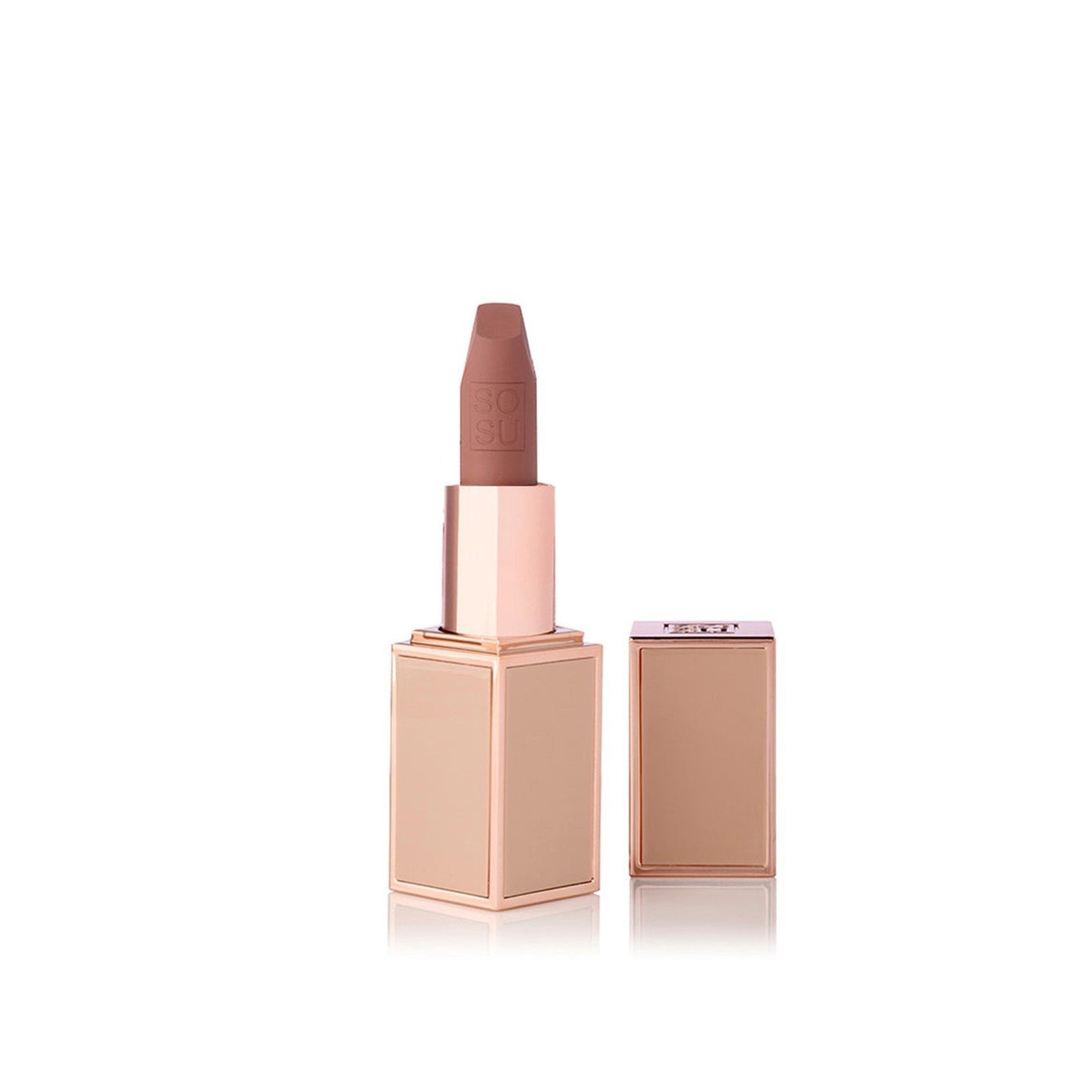 SOSU Cosmetics Matt Finish Lipstick Don't Be Chai 3.2g