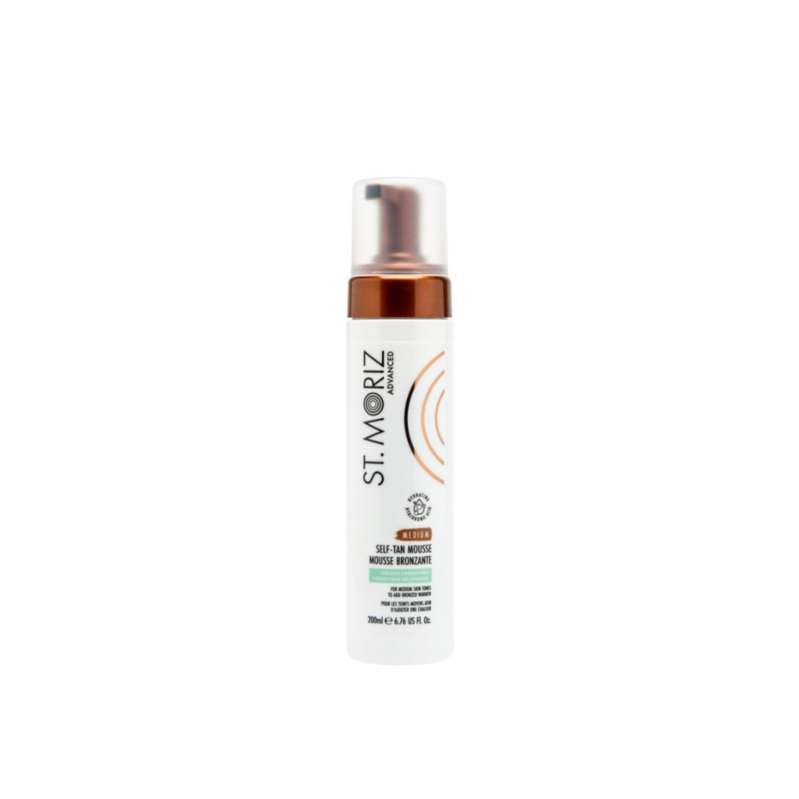 St. Moriz موس التسمير الذاتي المتطور متوسط 200ml