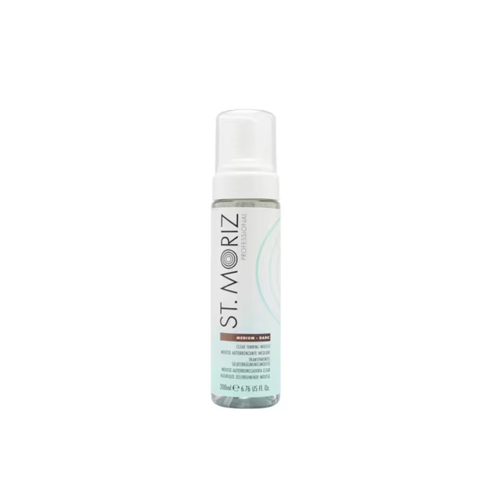 St. Moriz Professional Clear Self-Tan Mousse Medium-Dark 200ml
