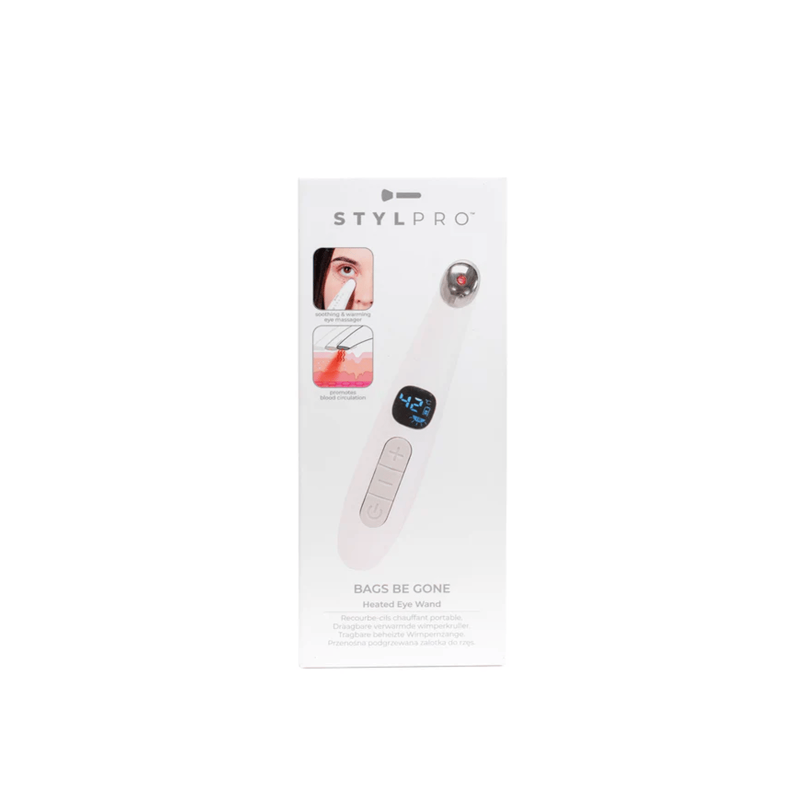 STYLPRO Bags Be Gone Heated Eye Wand Massager