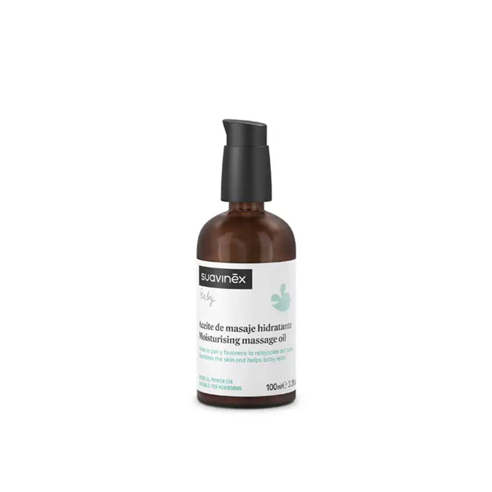 Suavinex Baby Moisturizing Massage Oil 100ml (3.3floz)