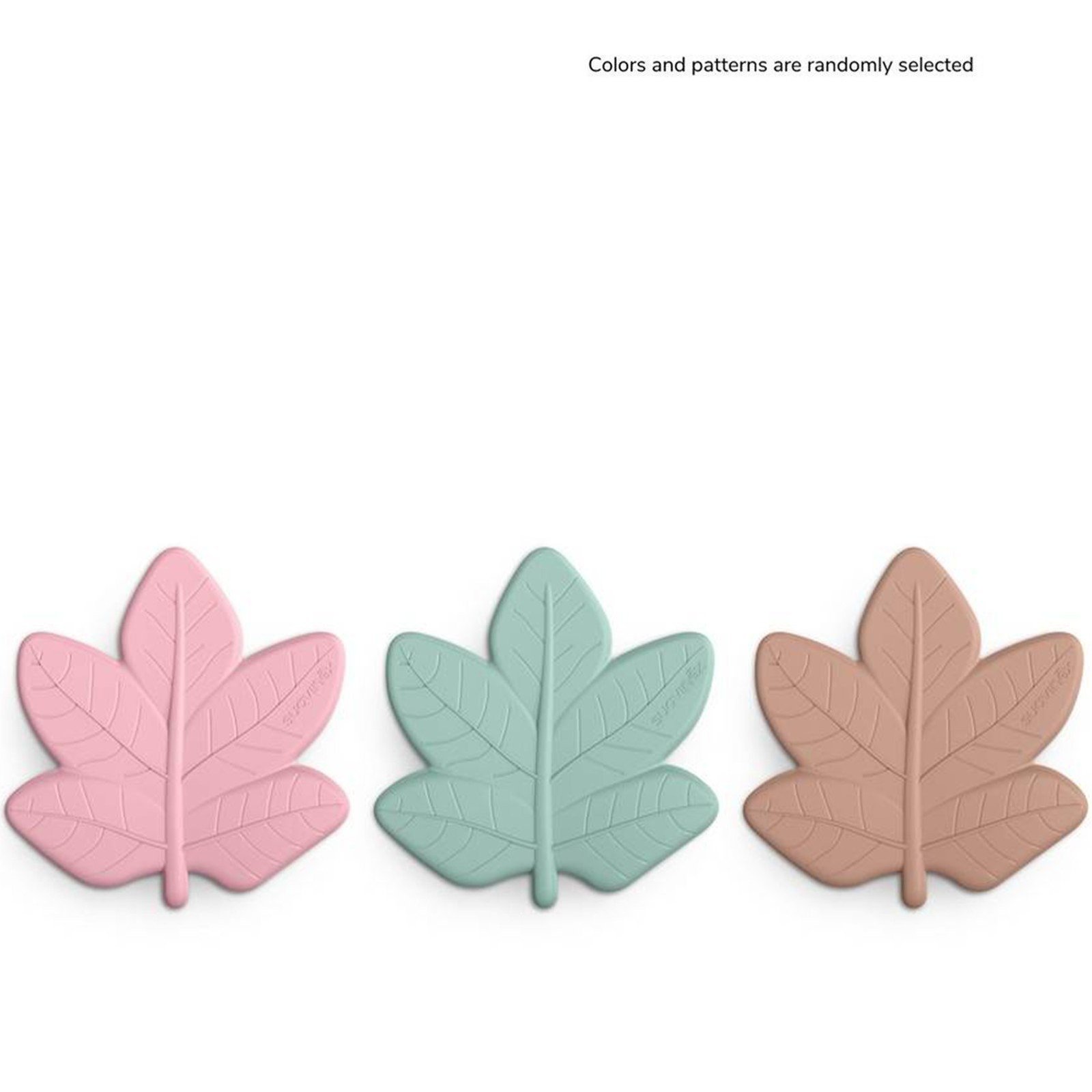 Suavinex Selection Forest Leaf Silicone Teether x1