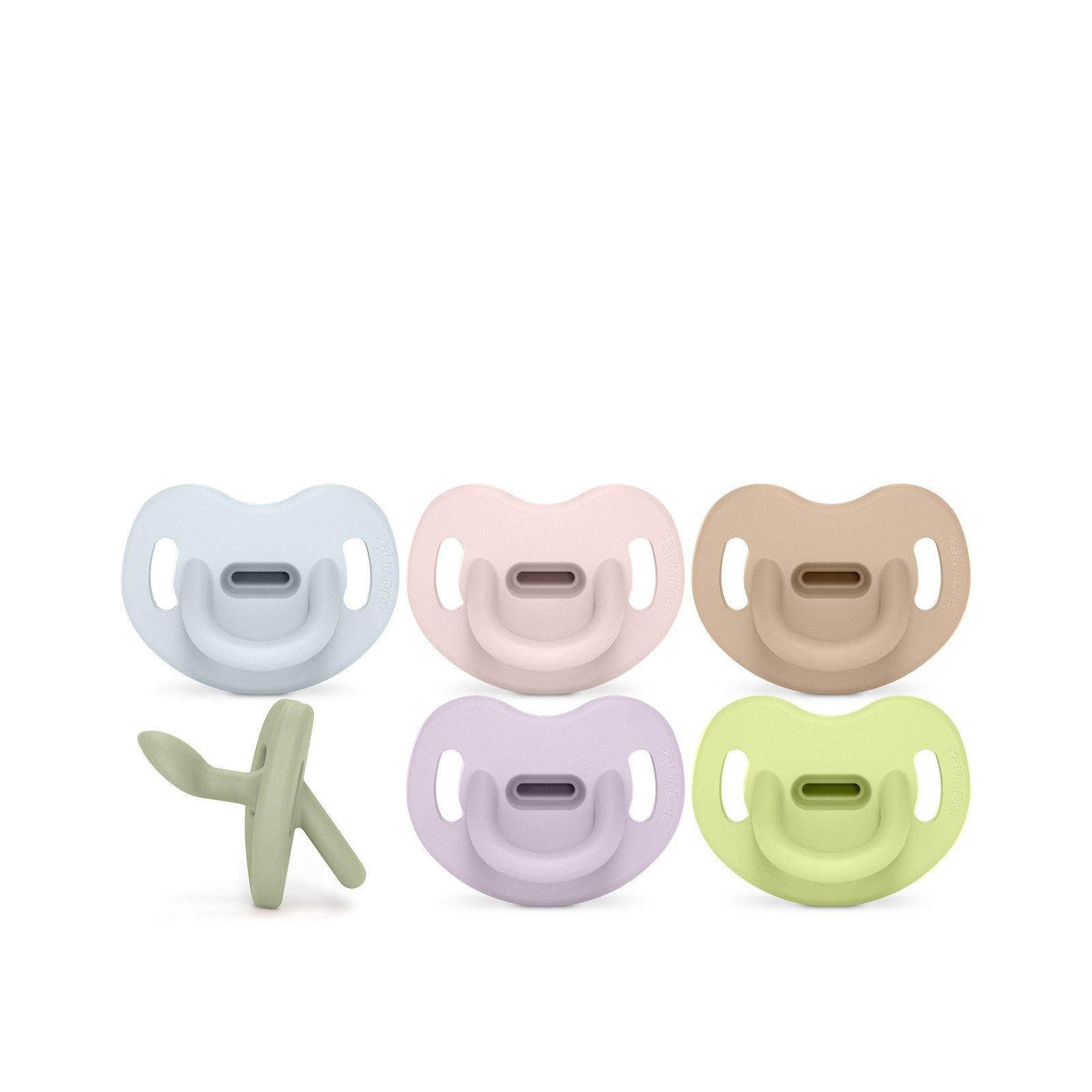 Suavinex Selection Smoothie SX Pro Anatomical Silicone Soother 6-18m Soft Colors x1