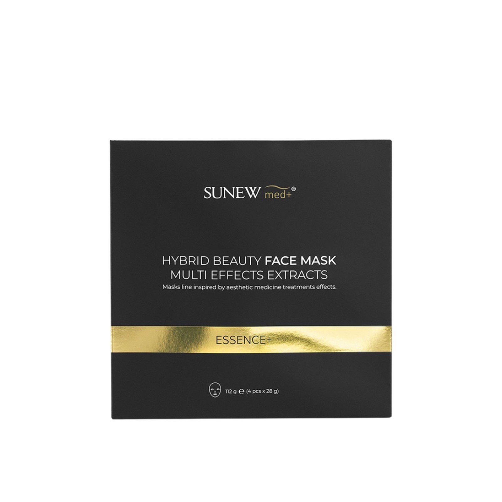 SunewMed+ Essence+ قناع تجميلي هجين للوجه 28غ ×4
