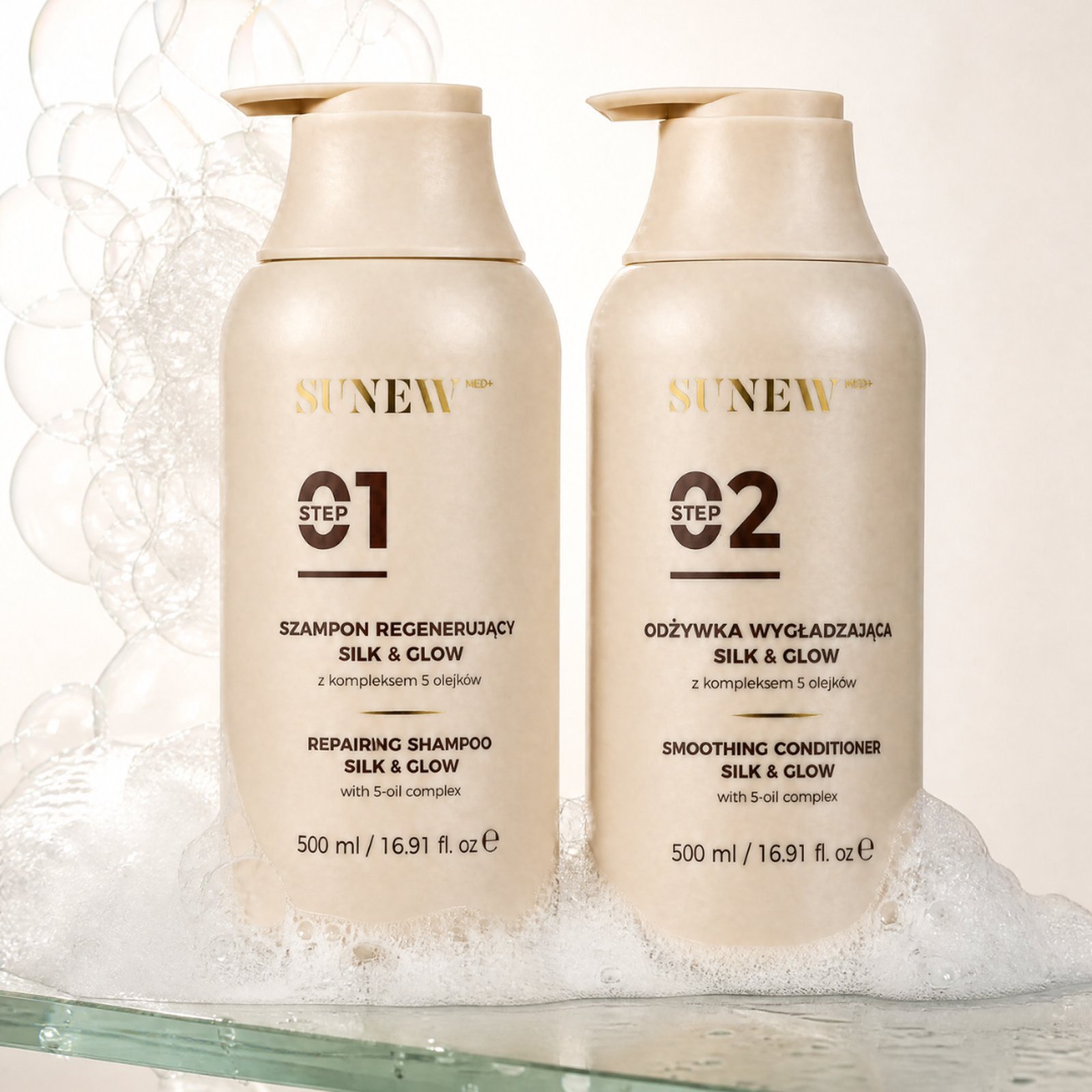 SunewMed+ Silk & Glow Smoothing Conditioner 500ml