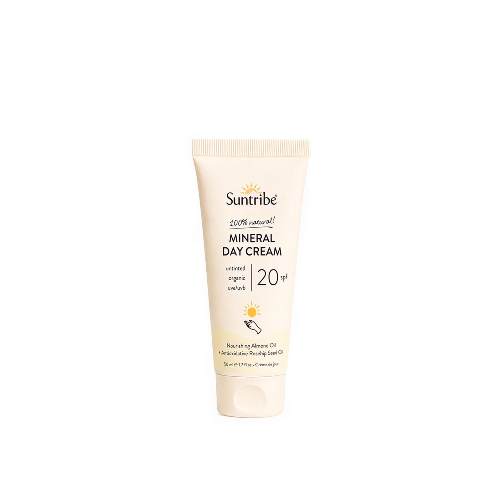 Suntribe Natural Mineral Day Cream Untinted SPF20 50ml