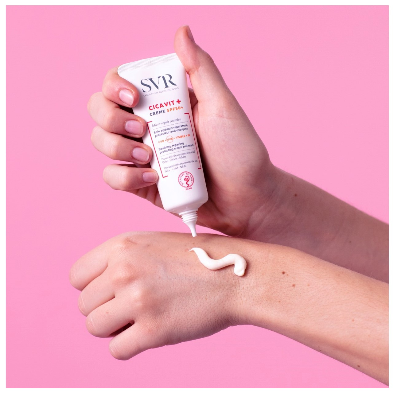 SVR Cicavit+ Soothing Repairing Protective Anti-Mark Care SPF50+ 40ml (1.35fl oz)