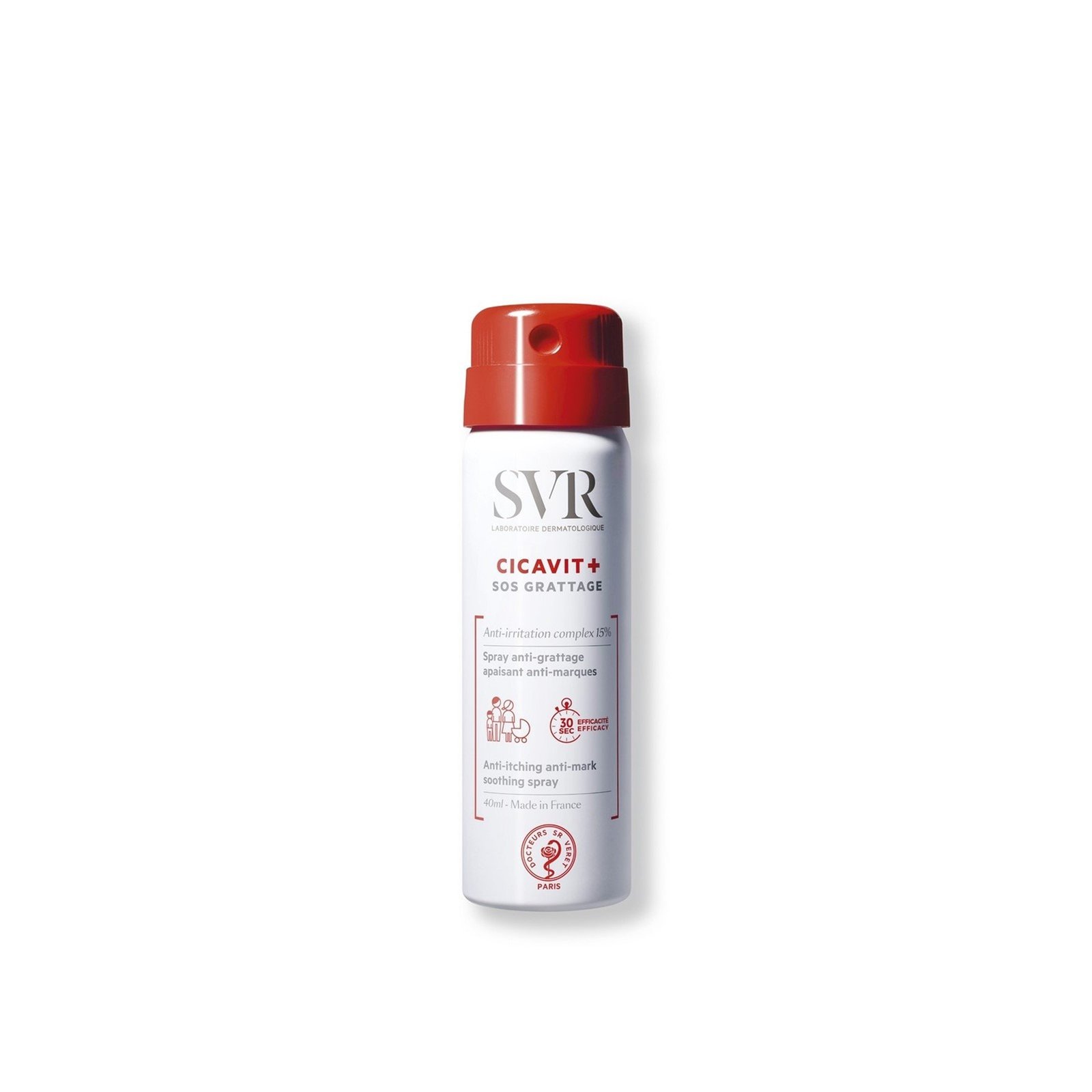 SVR Cicavit+ SOS Grattage Anti-Itching Soothing Spray 40ml