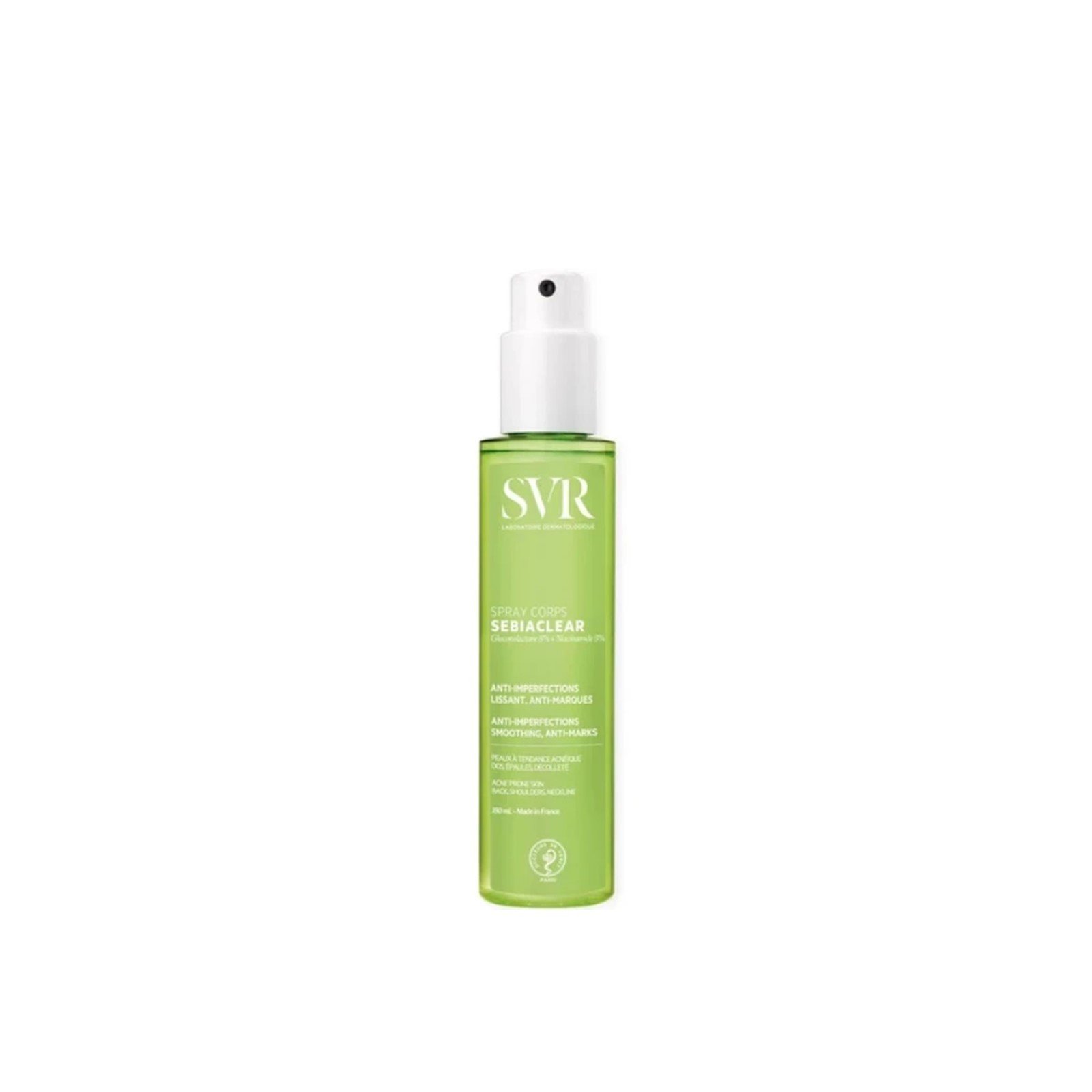 SVR Sebiaclear بخاخ الجسم لمكافحة العيوب 150ml