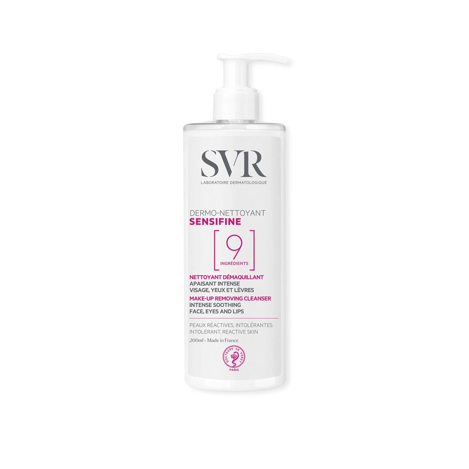 SVR Sensifine Dermo-Rengöring Sminkborttagande Rengöring 400ml