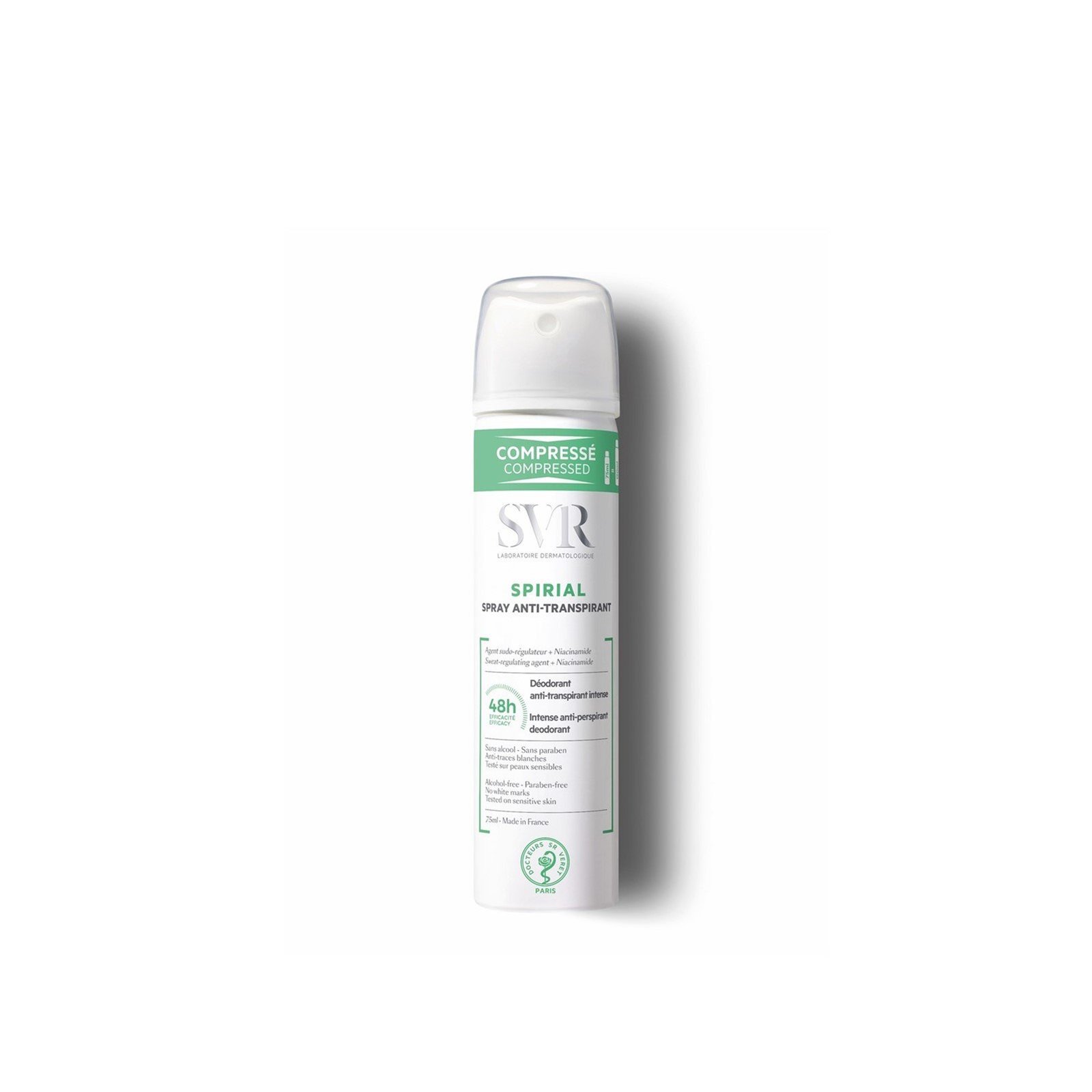 SVR Spirial Desodorante Antitranspirante Intensivo 48h Spray 75ml