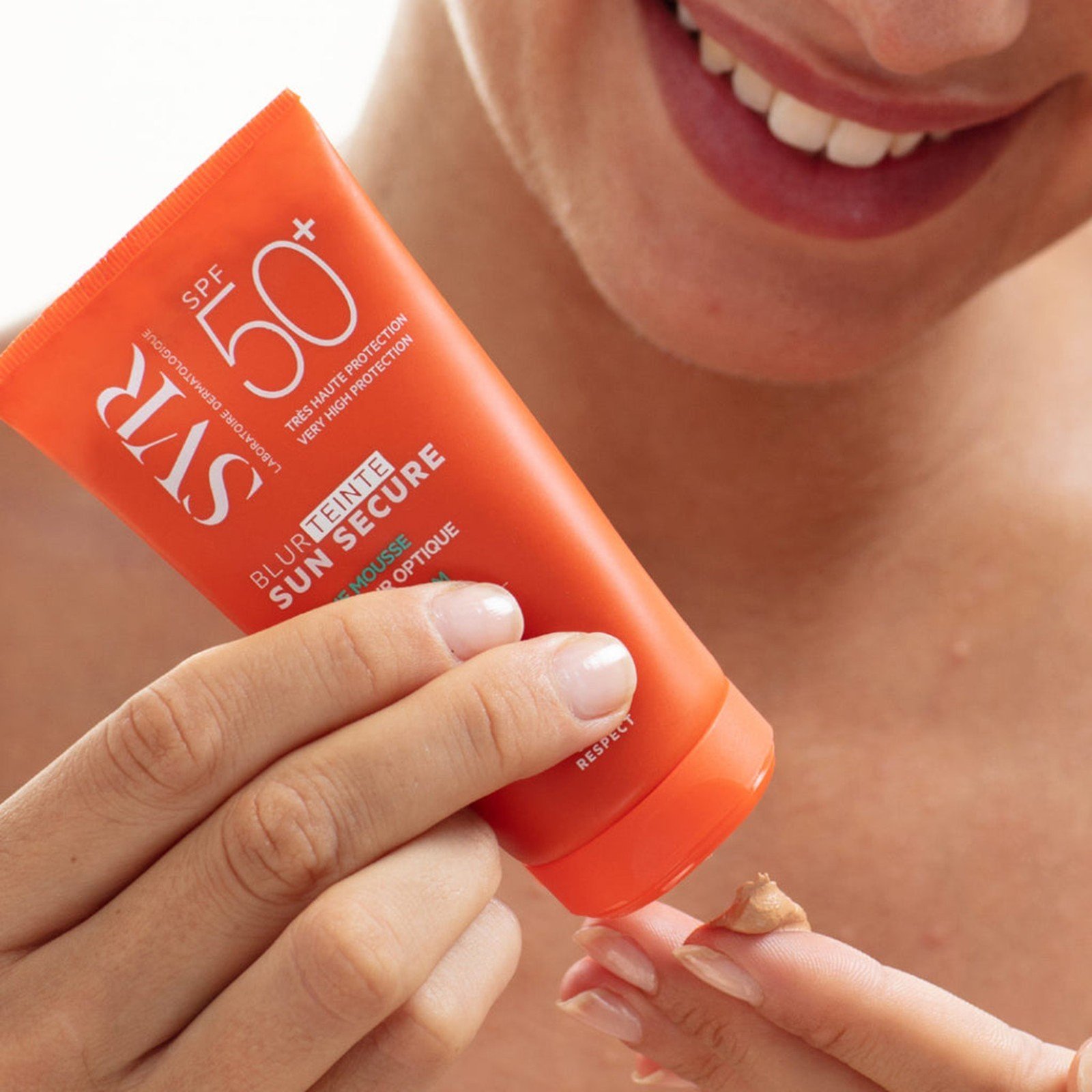 SVR Sun Secure Blur Tinted Mousse Cream SPF50+ Sunscreen 50ml (1.7floz)