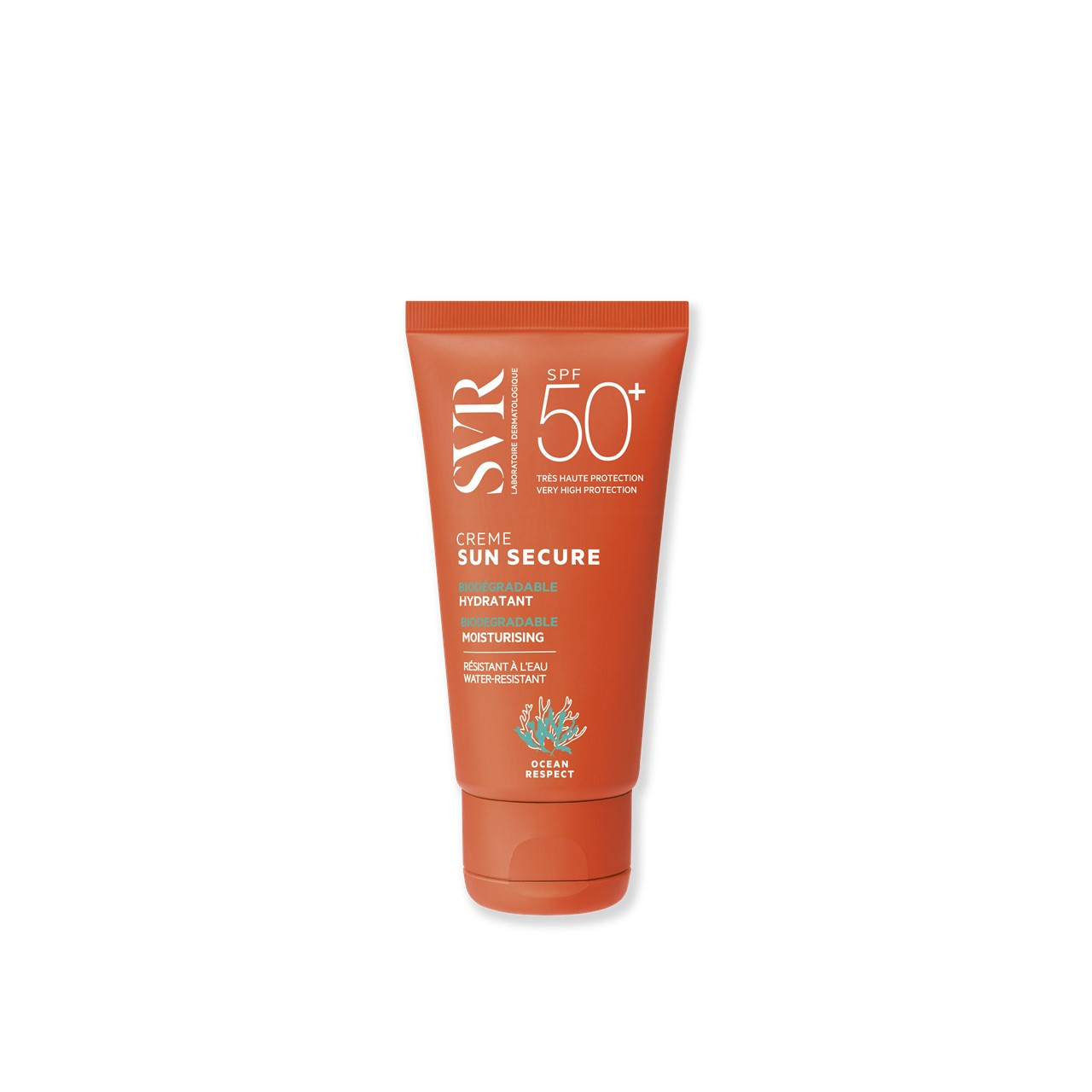 SVR Sun Secure Creme - Crème hydratante biodégradable SPF50+ 50 ml