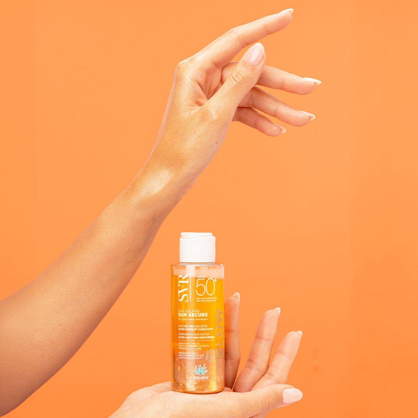 SVR Sun Secure Glow Eau Solaire Scintillante SPF50+ 100ml