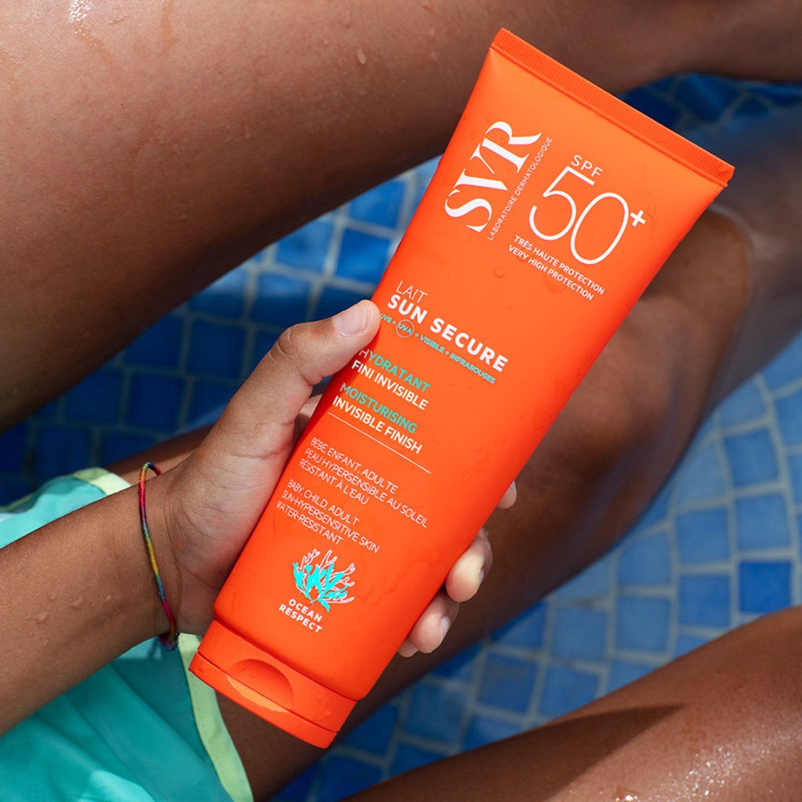 SVR Sun Secure Lait Invisible Moisturizing Milk SPF50+ Sunscreen 250ml (8.45fl oz)