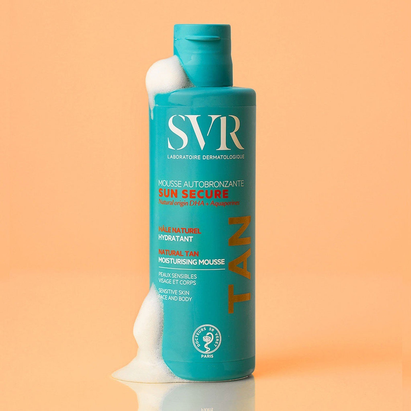 SVR Sun Secure Selbstbräunungsmousse Feuchtigkeitsspendend 150ml