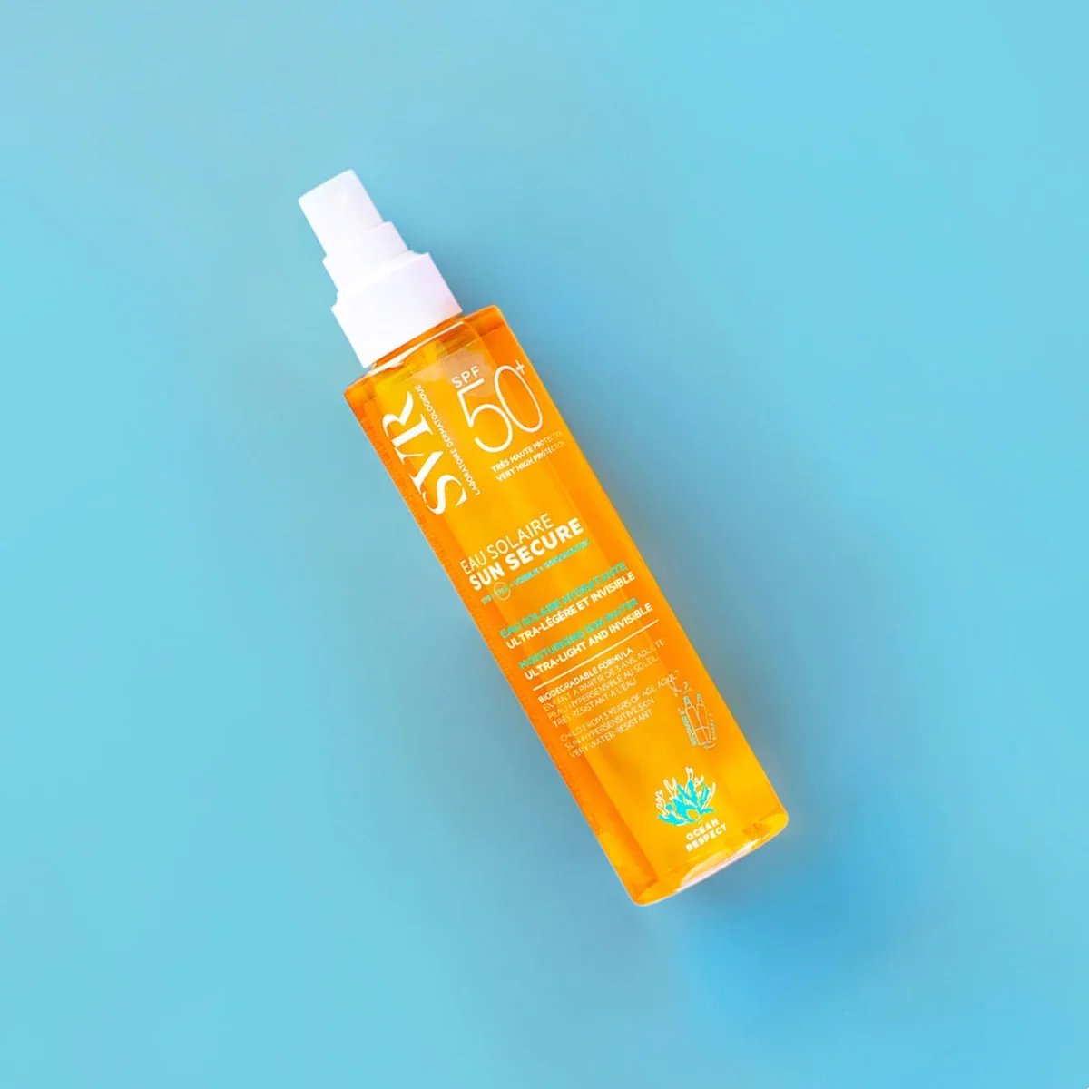 SVR Sun Secure Eau Solaire Hydratante SPF50+ Écran Solaire 100ml